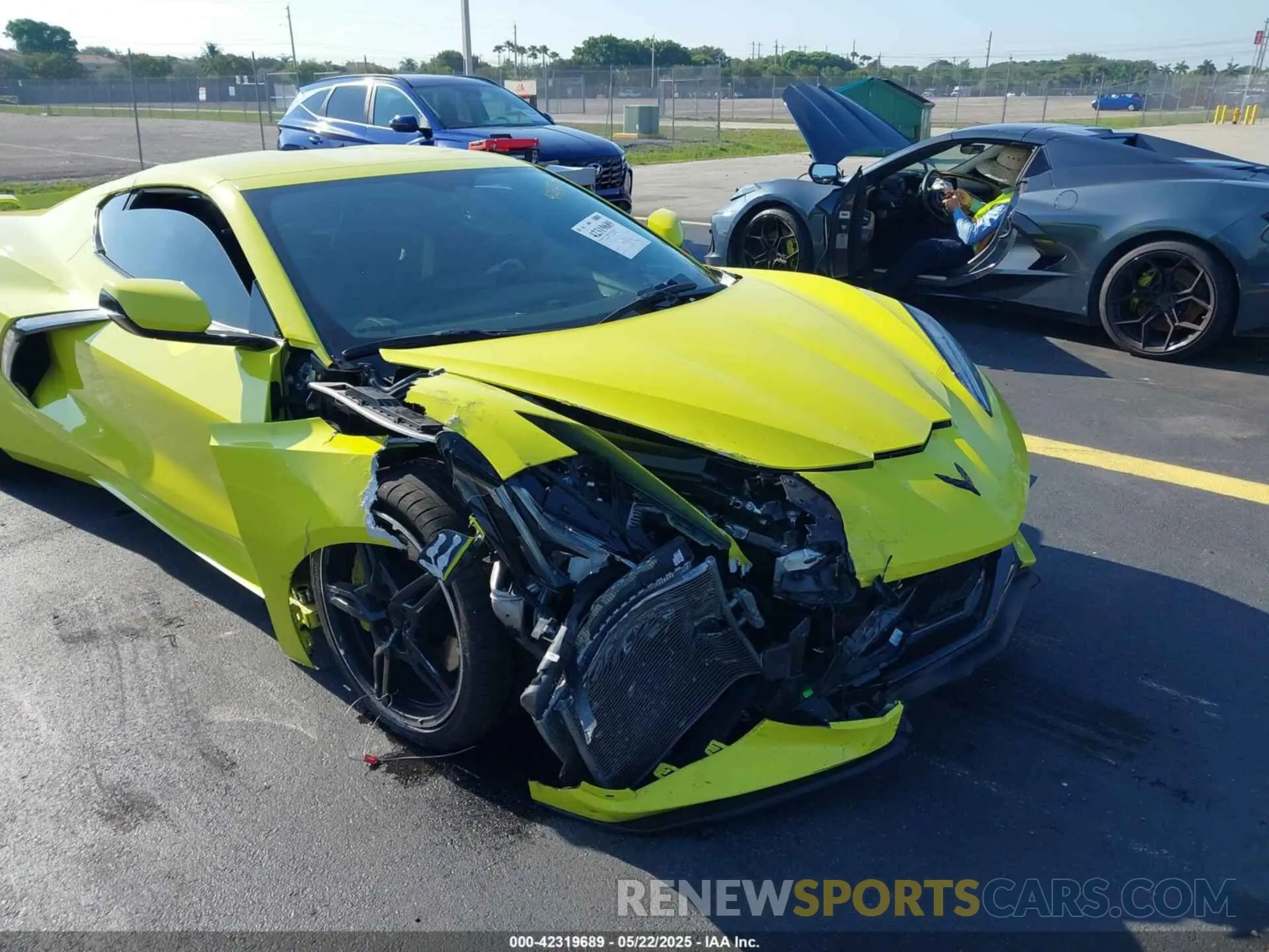 6 Photograph of a damaged car 1G1YB2D40P5111501 CHEVROLET CORVETTE STINGRAY 2023