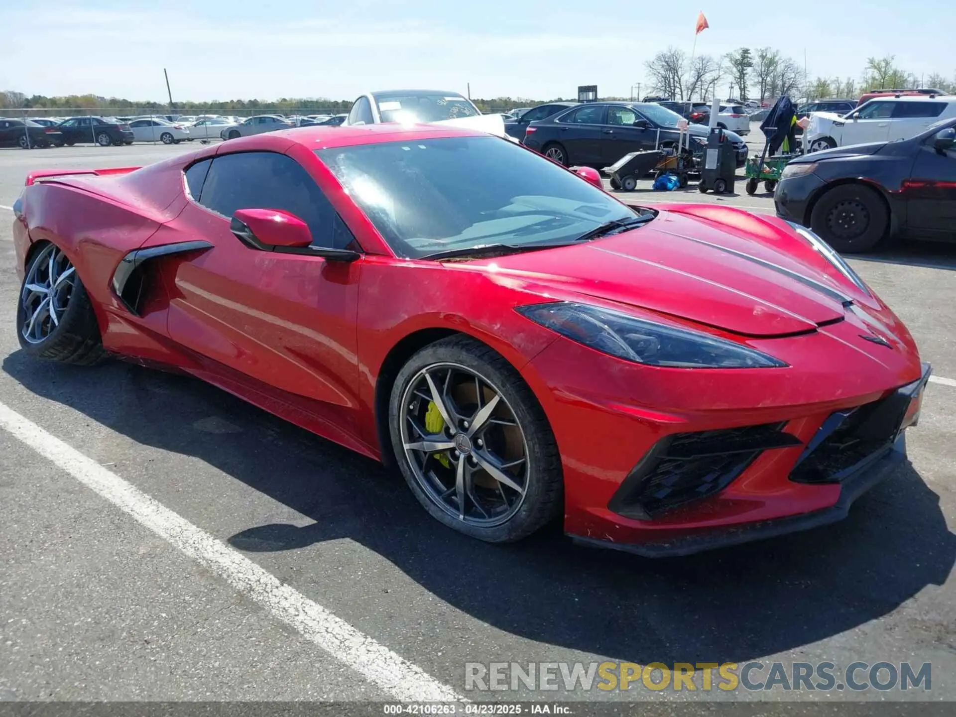 1 Photograph of a damaged car 1G1YB2D43P5107409 CHEVROLET CORVETTE STINGRAY 2023