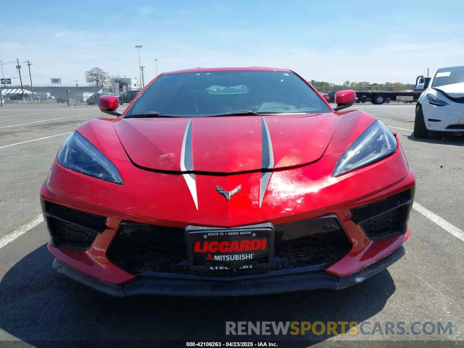 11 Photograph of a damaged car 1G1YB2D43P5107409 CHEVROLET CORVETTE STINGRAY 2023