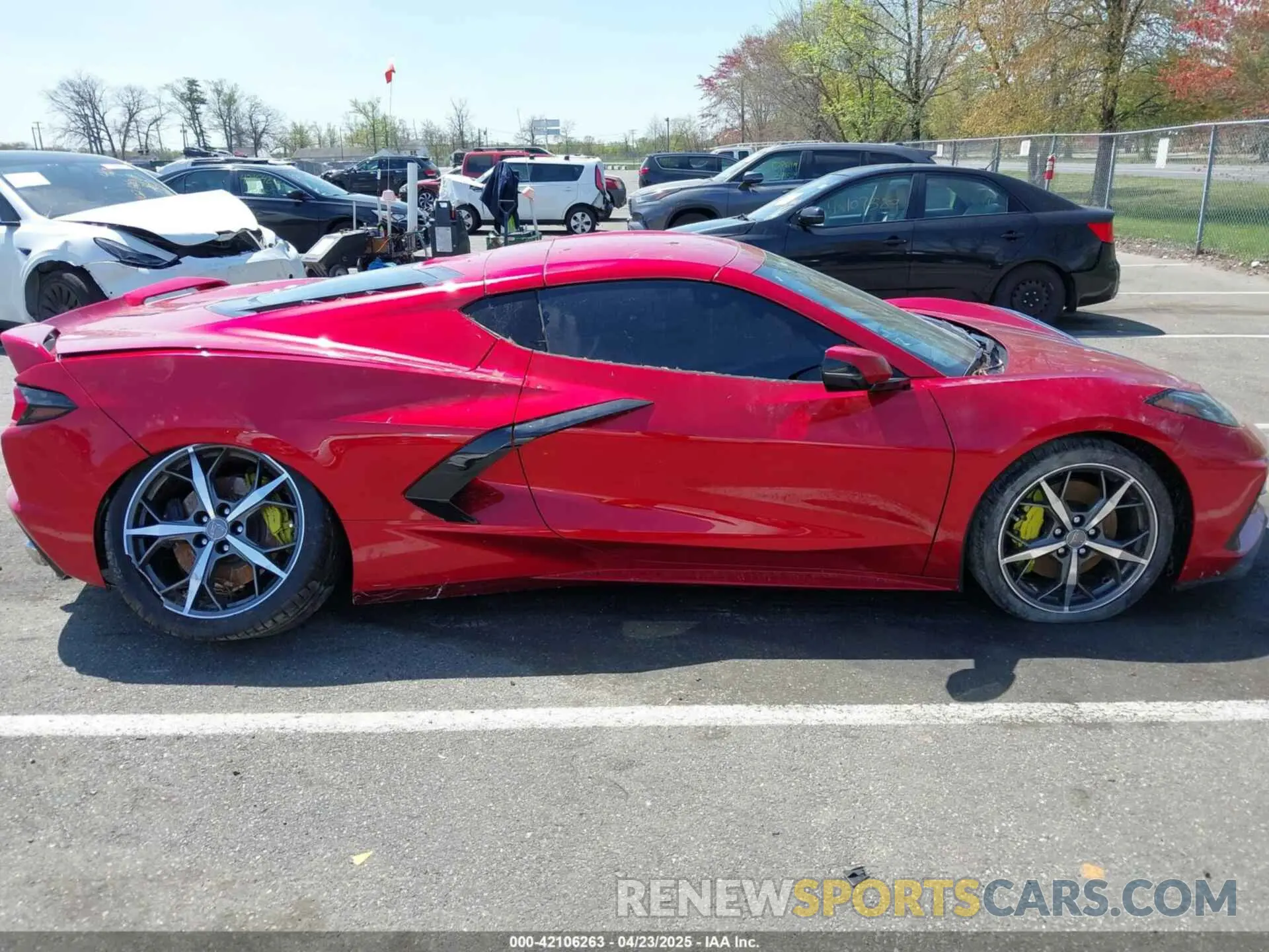 12 Photograph of a damaged car 1G1YB2D43P5107409 CHEVROLET CORVETTE STINGRAY 2023
