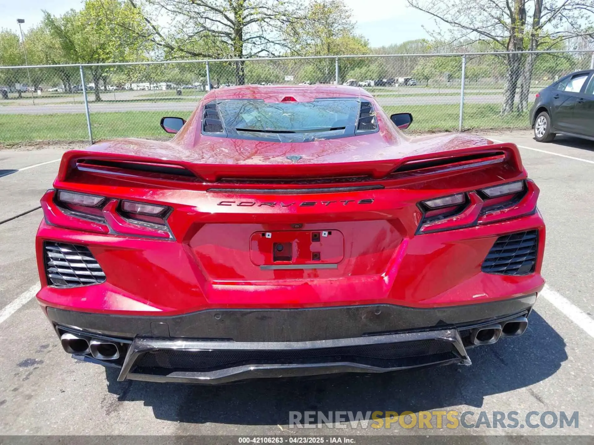 15 Photograph of a damaged car 1G1YB2D43P5107409 CHEVROLET CORVETTE STINGRAY 2023