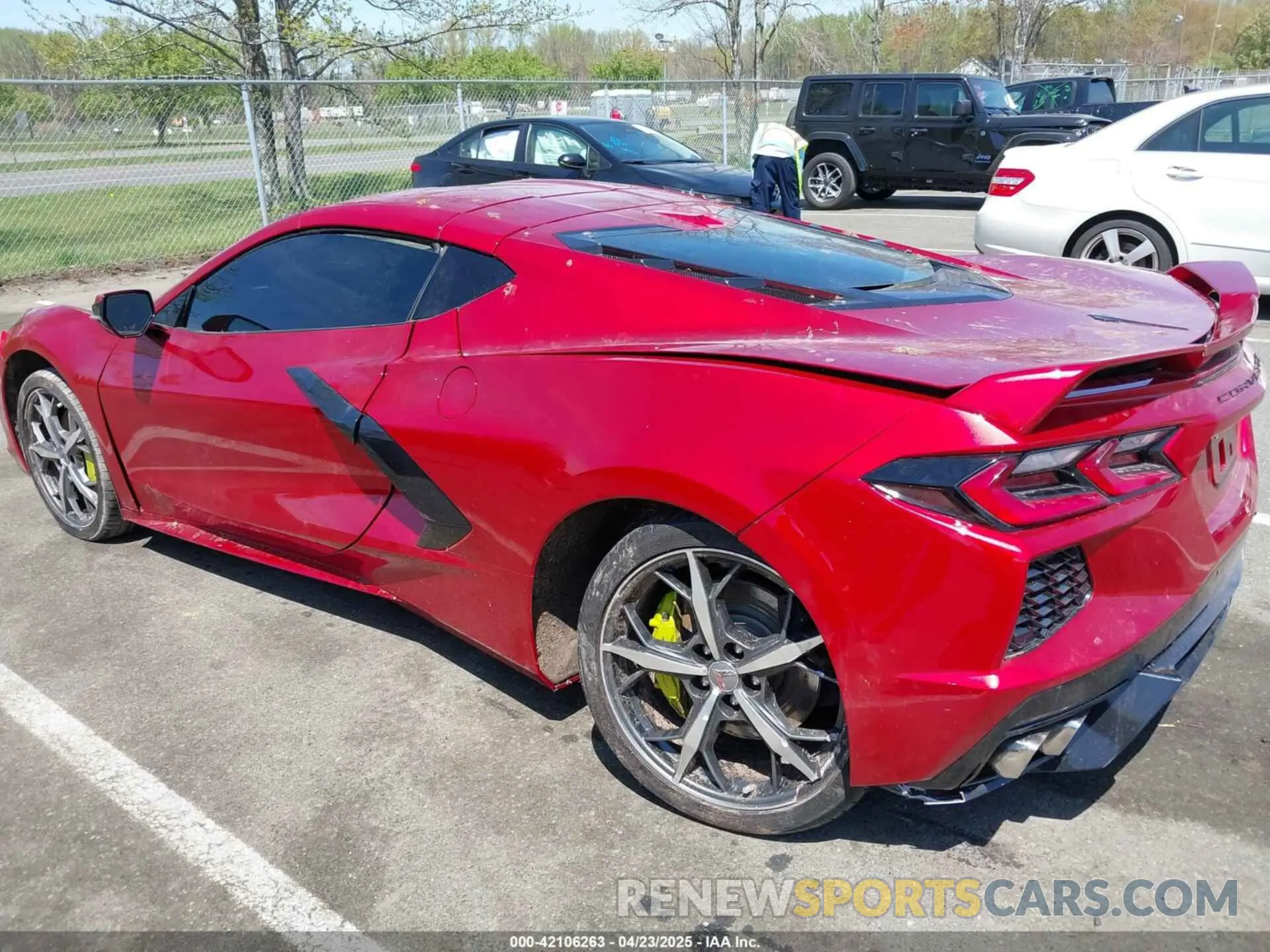 17 Photograph of a damaged car 1G1YB2D43P5107409 CHEVROLET CORVETTE STINGRAY 2023
