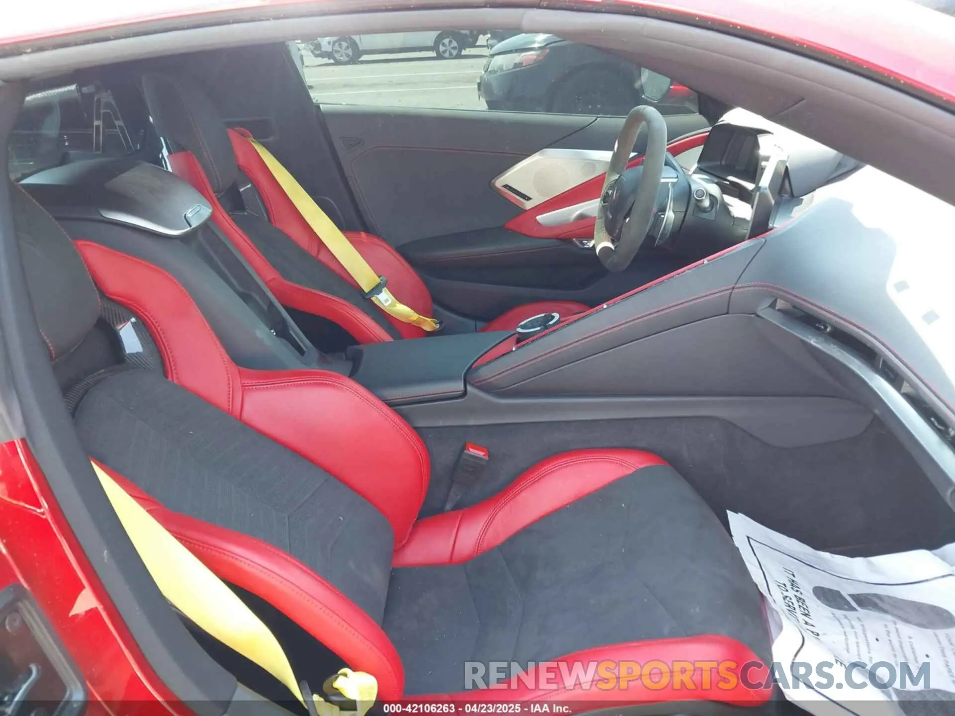 5 Photograph of a damaged car 1G1YB2D43P5107409 CHEVROLET CORVETTE STINGRAY 2023