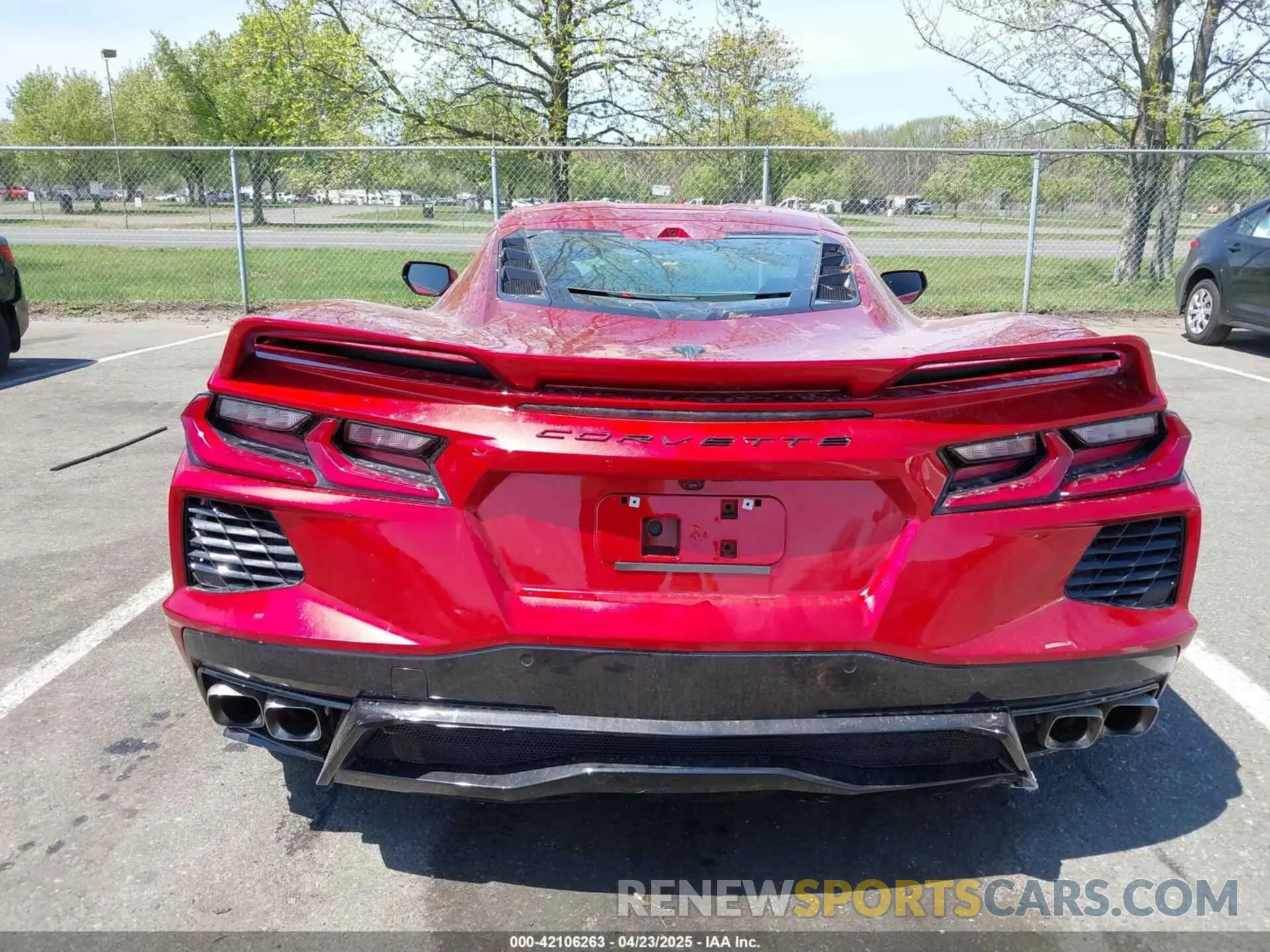 6 Photograph of a damaged car 1G1YB2D43P5107409 CHEVROLET CORVETTE STINGRAY 2023