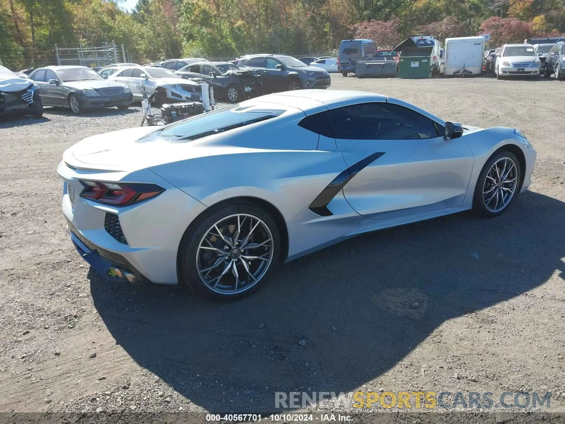 4 Photograph of a damaged car 1G1YB2D43P5112903 CHEVROLET CORVETTE STINGRAY 2023