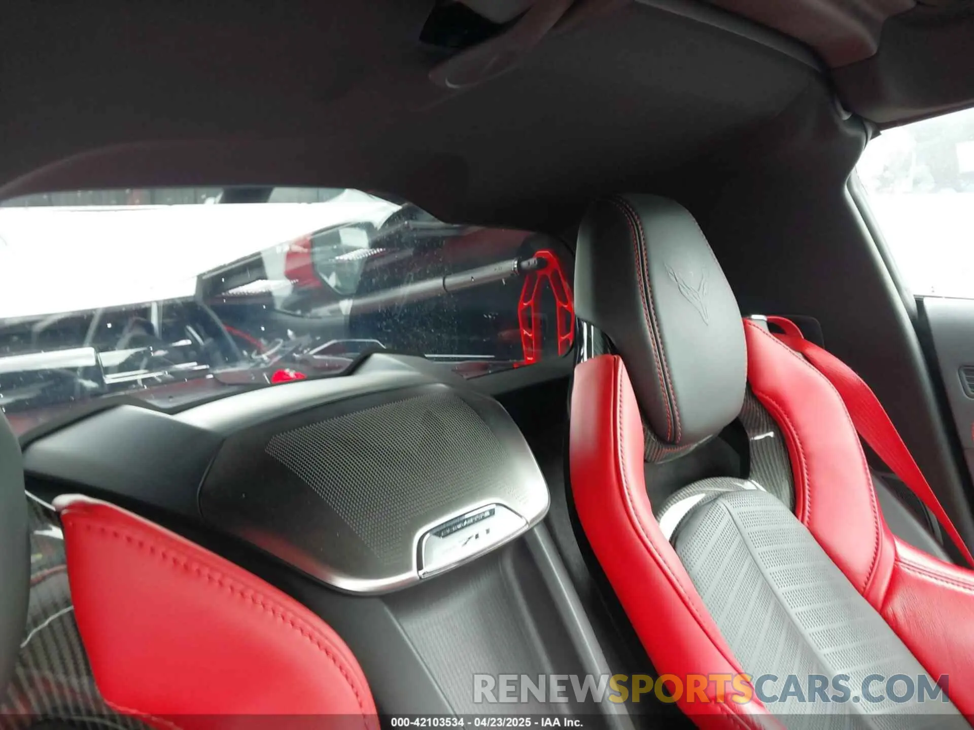 8 Photograph of a damaged car 1G1YB2D47P5100608 CHEVROLET CORVETTE STINGRAY 2023