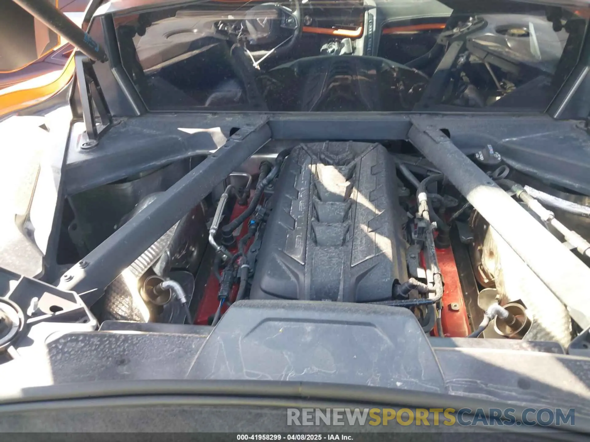10 Photograph of a damaged car 1G1YB2D47P5137190 CHEVROLET CORVETTE STINGRAY 2023