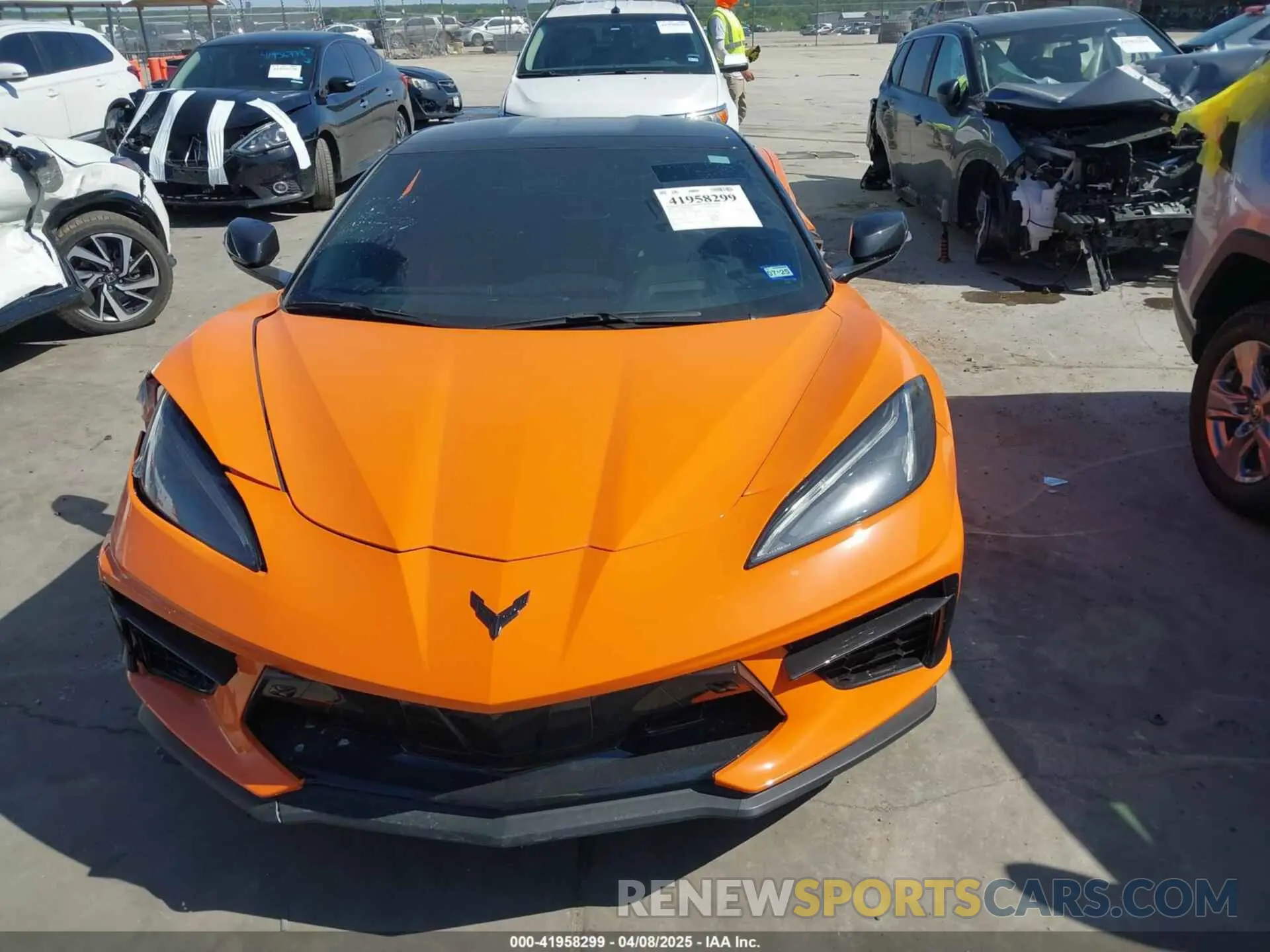 12 Photograph of a damaged car 1G1YB2D47P5137190 CHEVROLET CORVETTE STINGRAY 2023