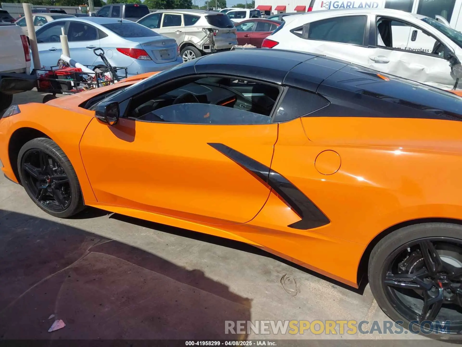 14 Photograph of a damaged car 1G1YB2D47P5137190 CHEVROLET CORVETTE STINGRAY 2023