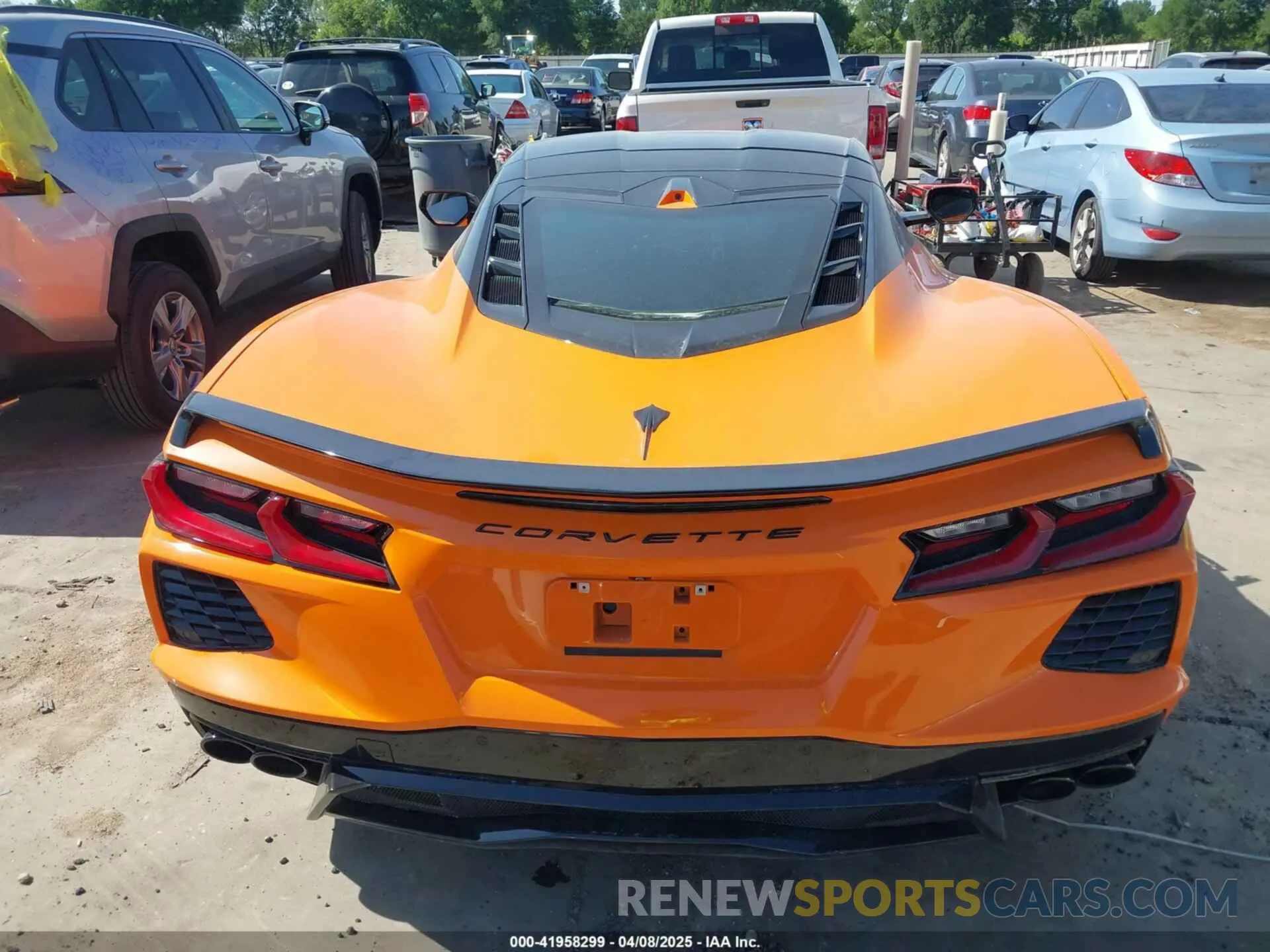 16 Photograph of a damaged car 1G1YB2D47P5137190 CHEVROLET CORVETTE STINGRAY 2023