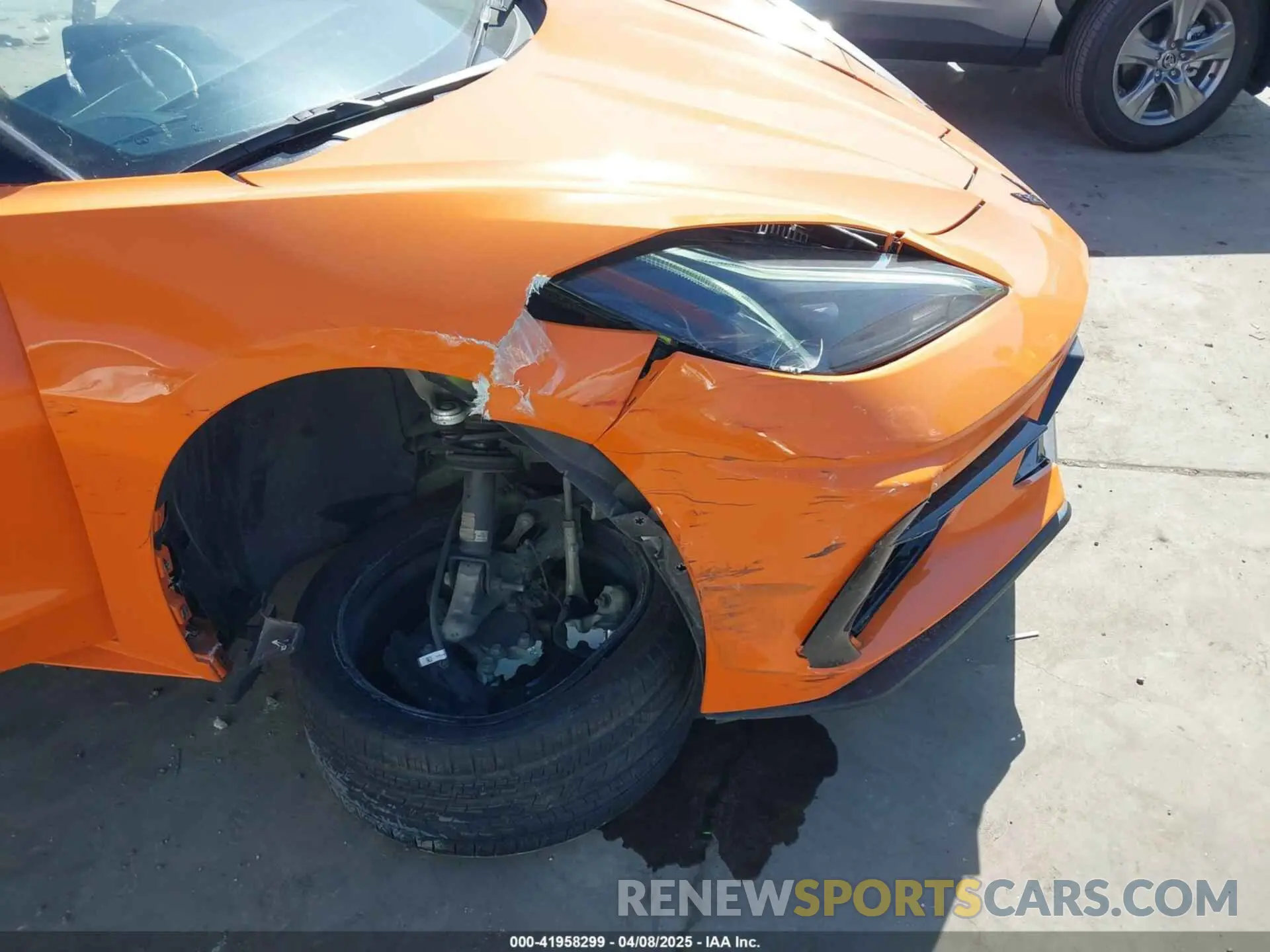 6 Photograph of a damaged car 1G1YB2D47P5137190 CHEVROLET CORVETTE STINGRAY 2023