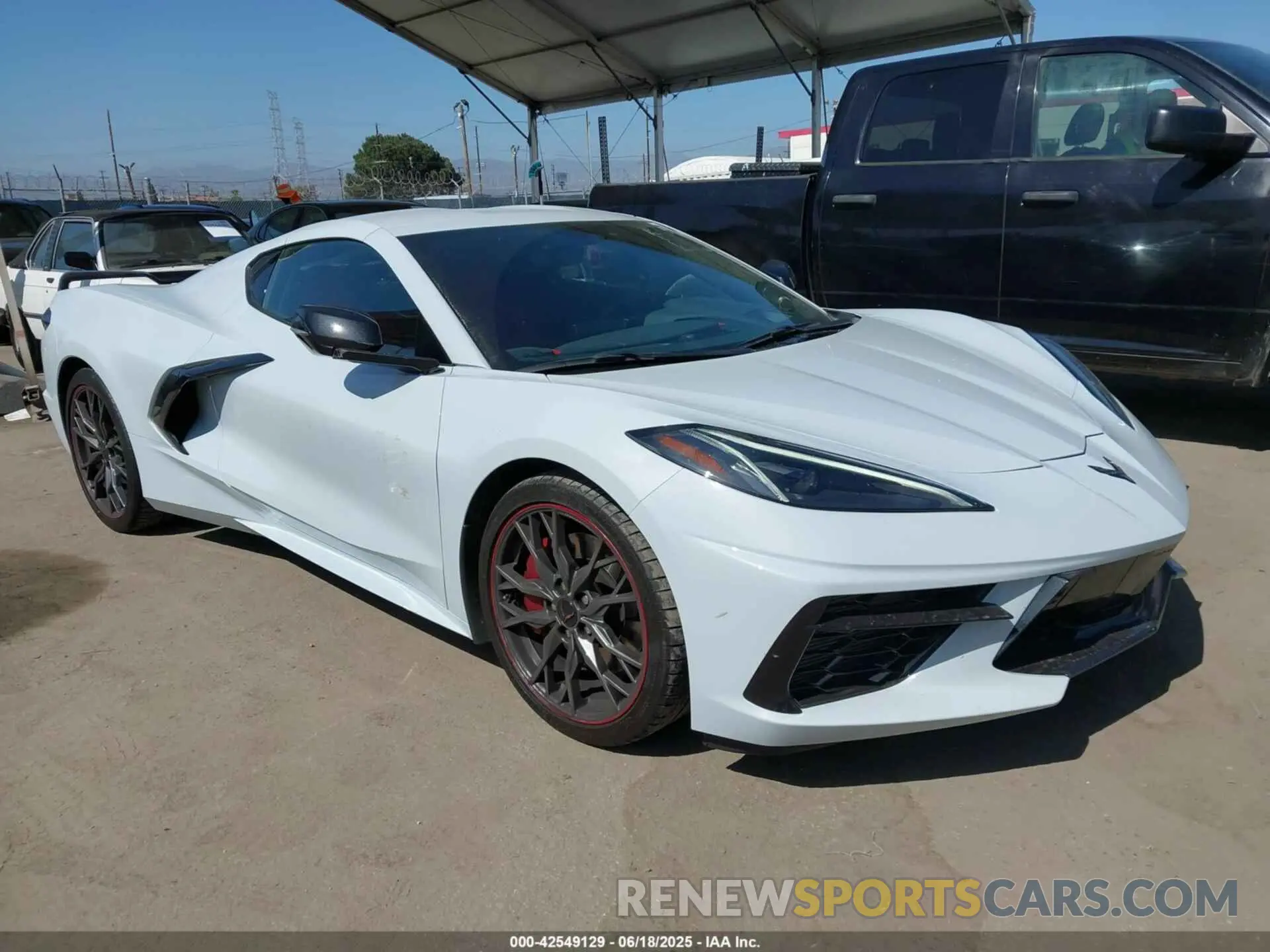 1 Photograph of a damaged car 1G1YB2D4XP5140679 CHEVROLET CORVETTE STINGRAY 2023