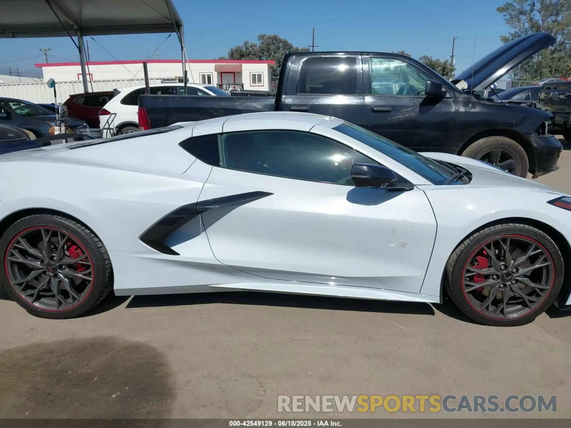 13 Photograph of a damaged car 1G1YB2D4XP5140679 CHEVROLET CORVETTE STINGRAY 2023