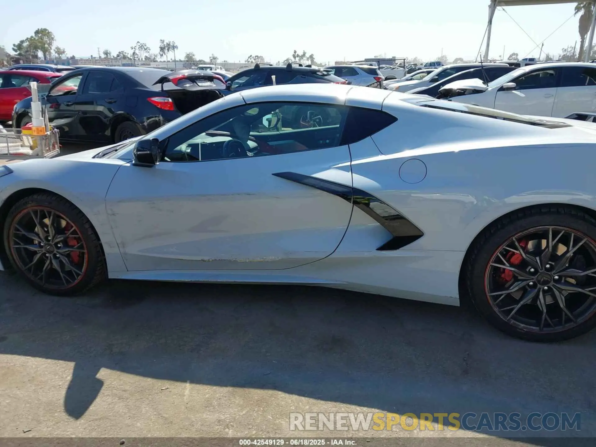 14 Photograph of a damaged car 1G1YB2D4XP5140679 CHEVROLET CORVETTE STINGRAY 2023