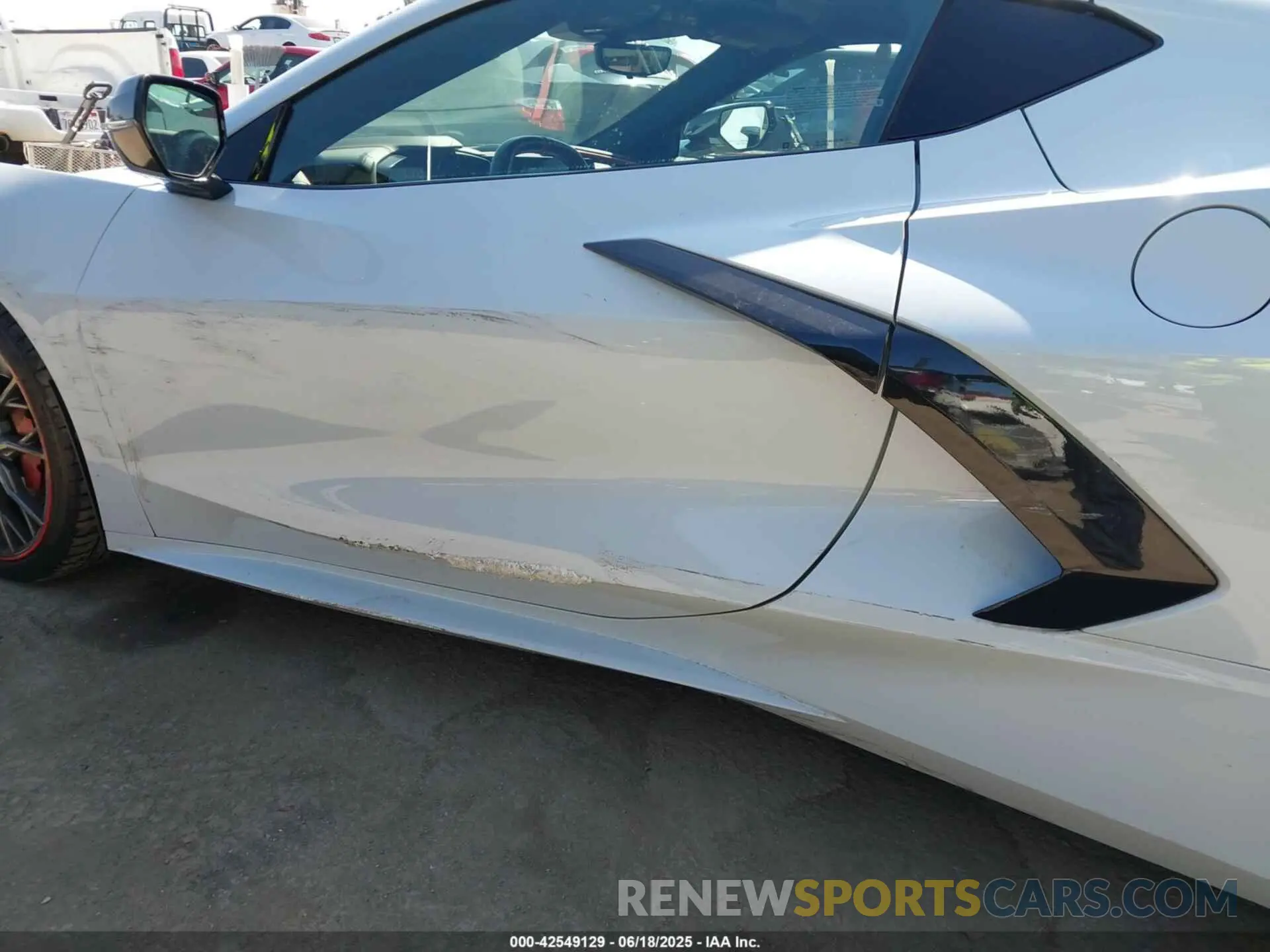 17 Photograph of a damaged car 1G1YB2D4XP5140679 CHEVROLET CORVETTE STINGRAY 2023