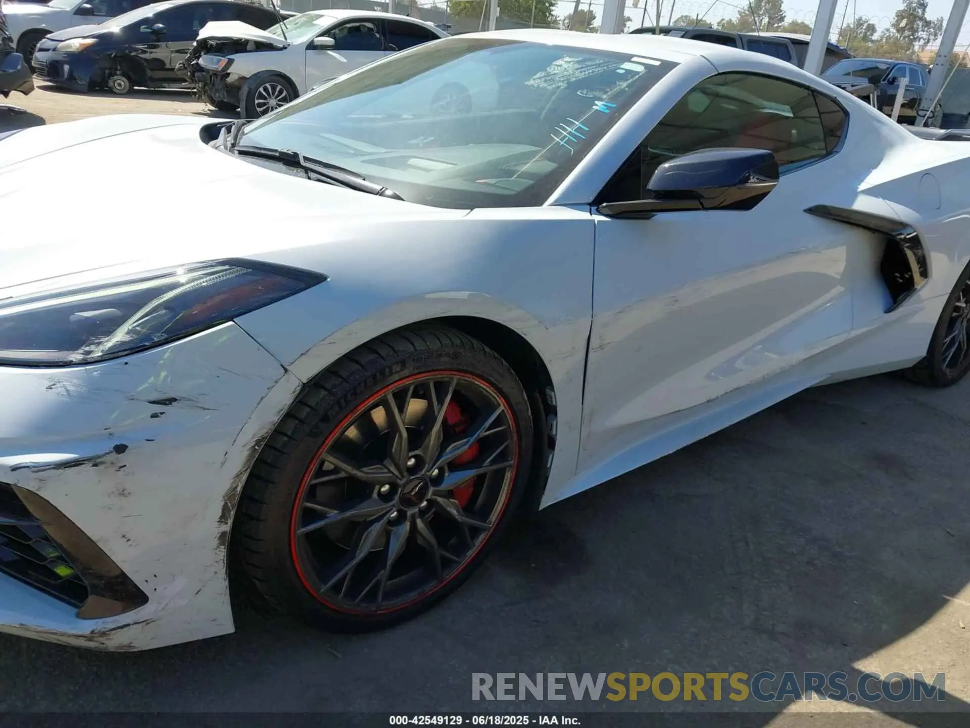 18 Photograph of a damaged car 1G1YB2D4XP5140679 CHEVROLET CORVETTE STINGRAY 2023