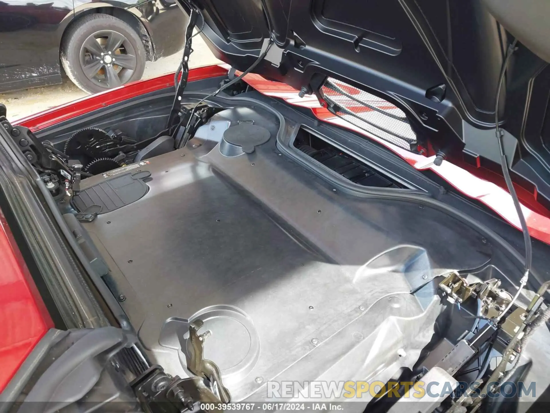 10 Photograph of a damaged car 1G1YB3D42P5104457 CHEVROLET CORVETTE STINGRAY 2023