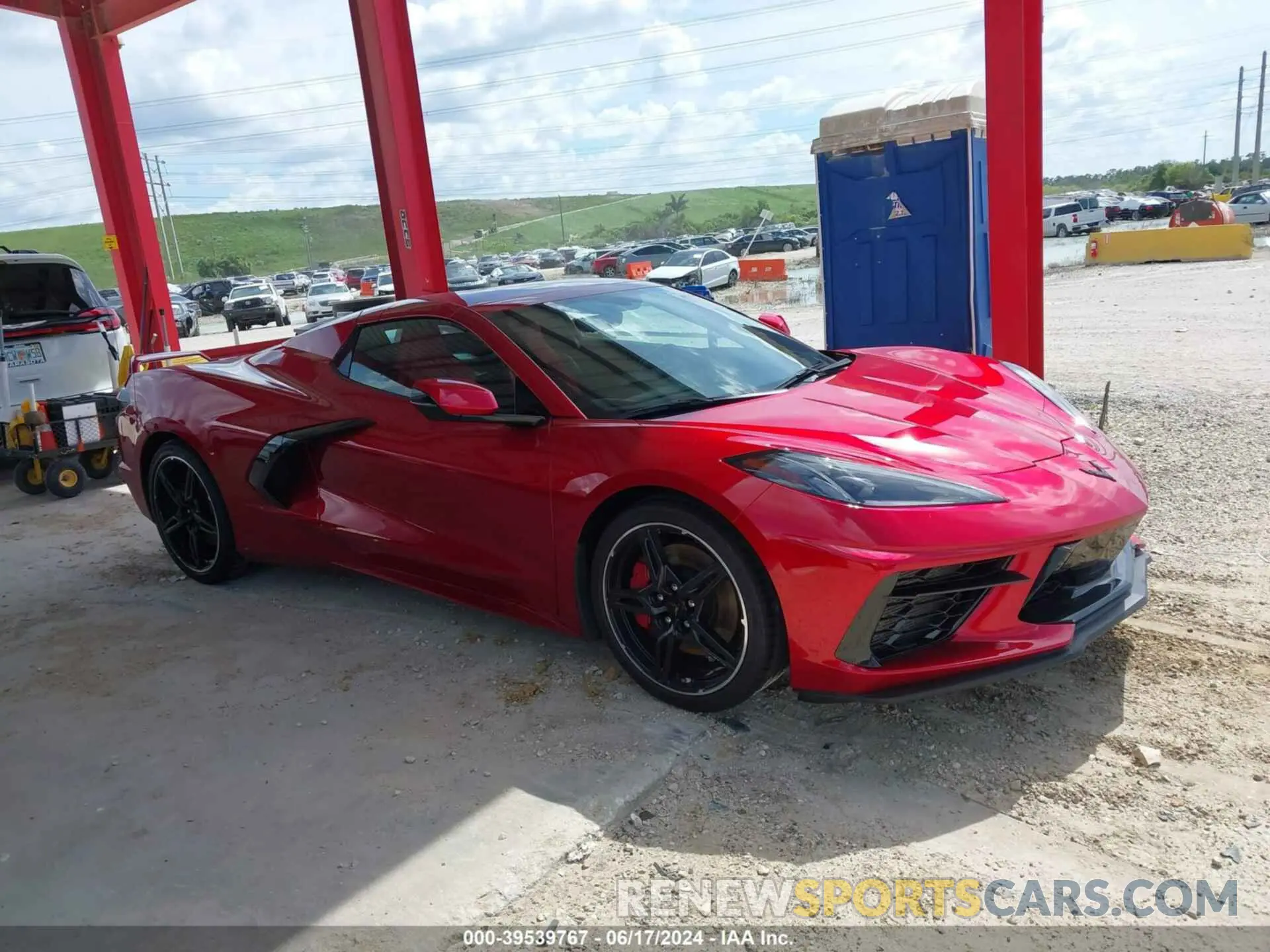 13 Photograph of a damaged car 1G1YB3D42P5104457 CHEVROLET CORVETTE STINGRAY 2023