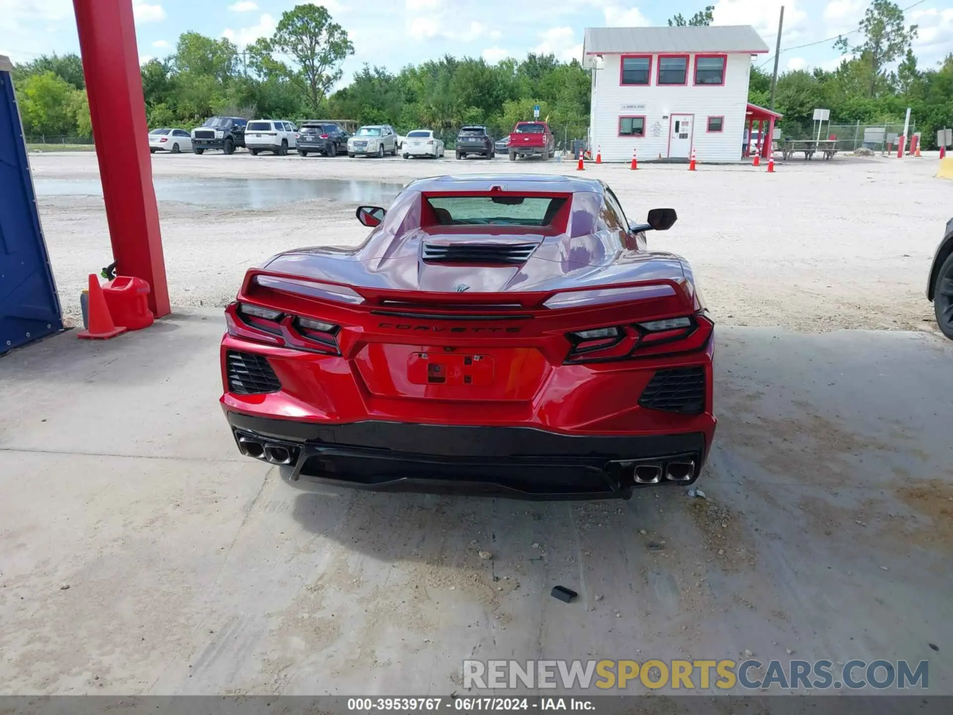 16 Photograph of a damaged car 1G1YB3D42P5104457 CHEVROLET CORVETTE STINGRAY 2023