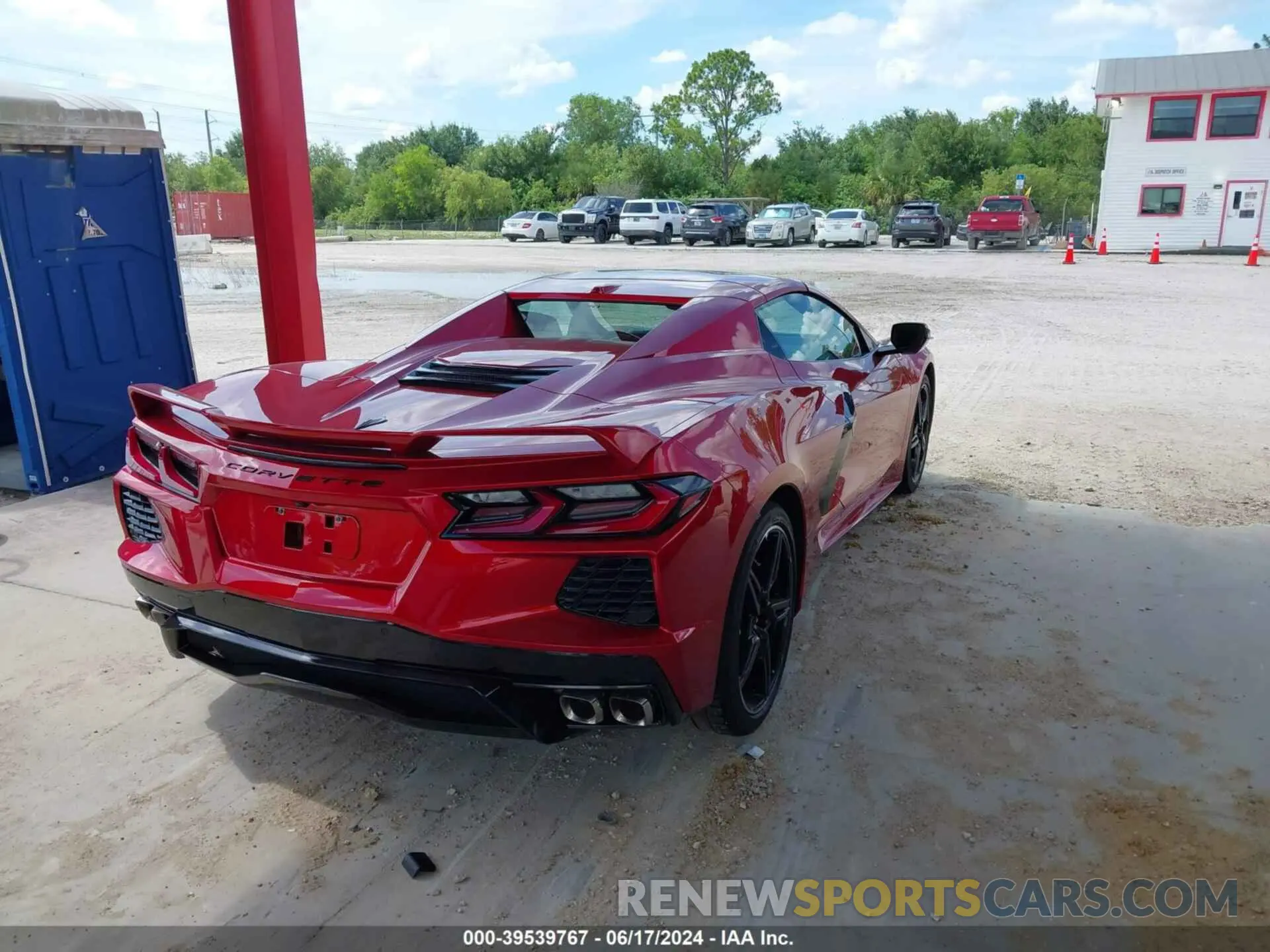 4 Photograph of a damaged car 1G1YB3D42P5104457 CHEVROLET CORVETTE STINGRAY 2023