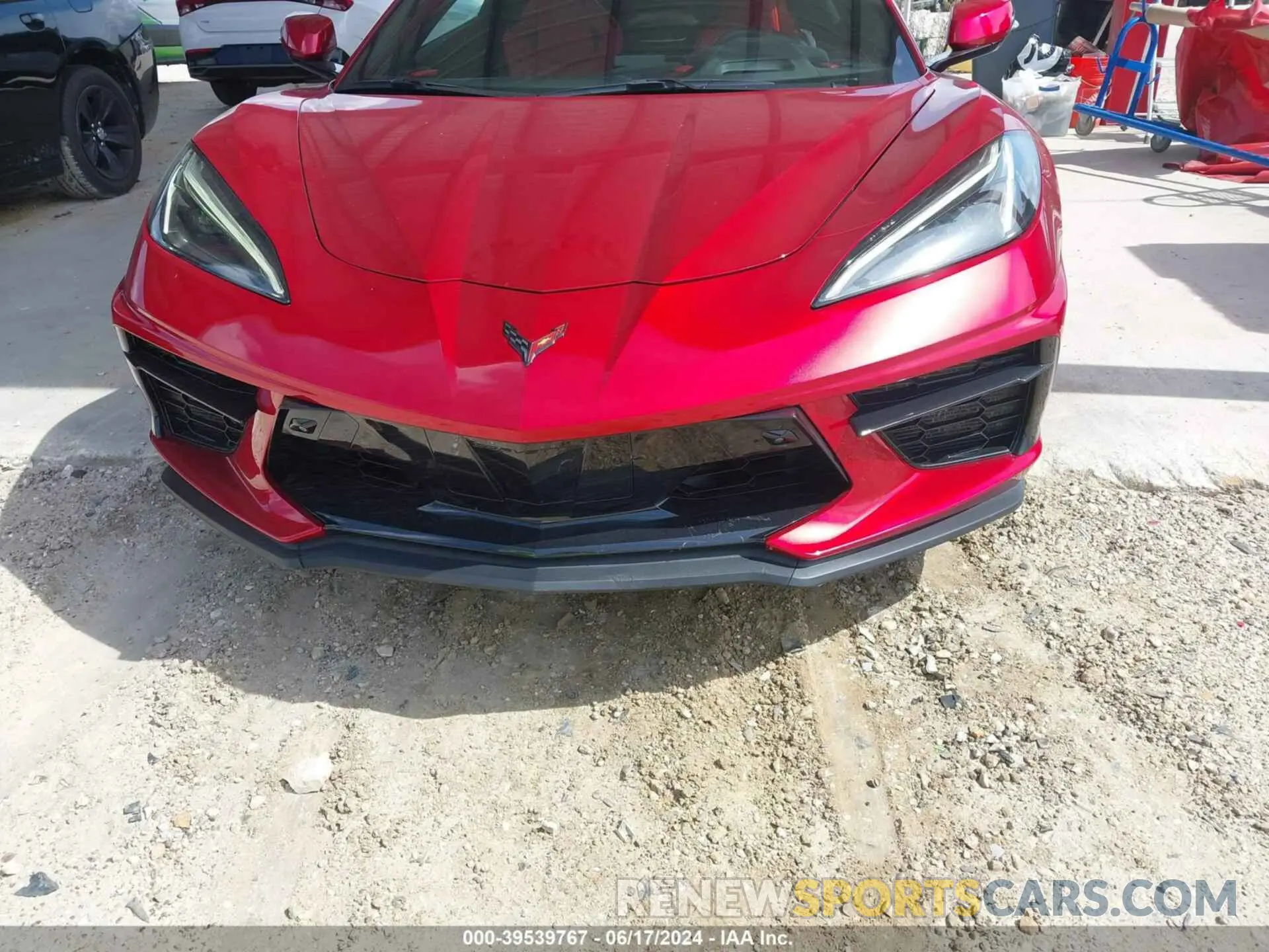 6 Photograph of a damaged car 1G1YB3D42P5104457 CHEVROLET CORVETTE STINGRAY 2023