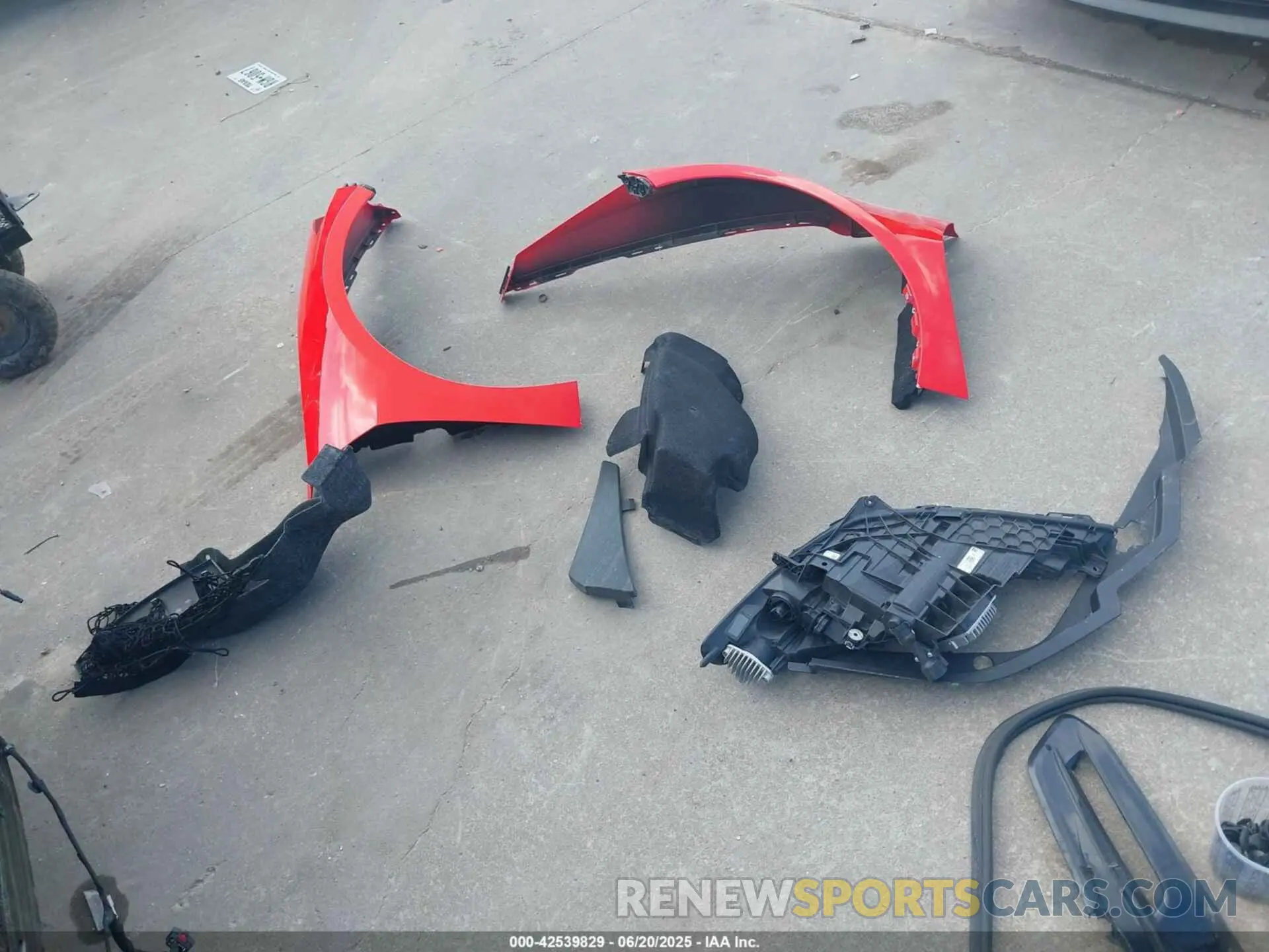 12 Photograph of a damaged car 1G1YB3D44P5126055 CHEVROLET CORVETTE STINGRAY 2023