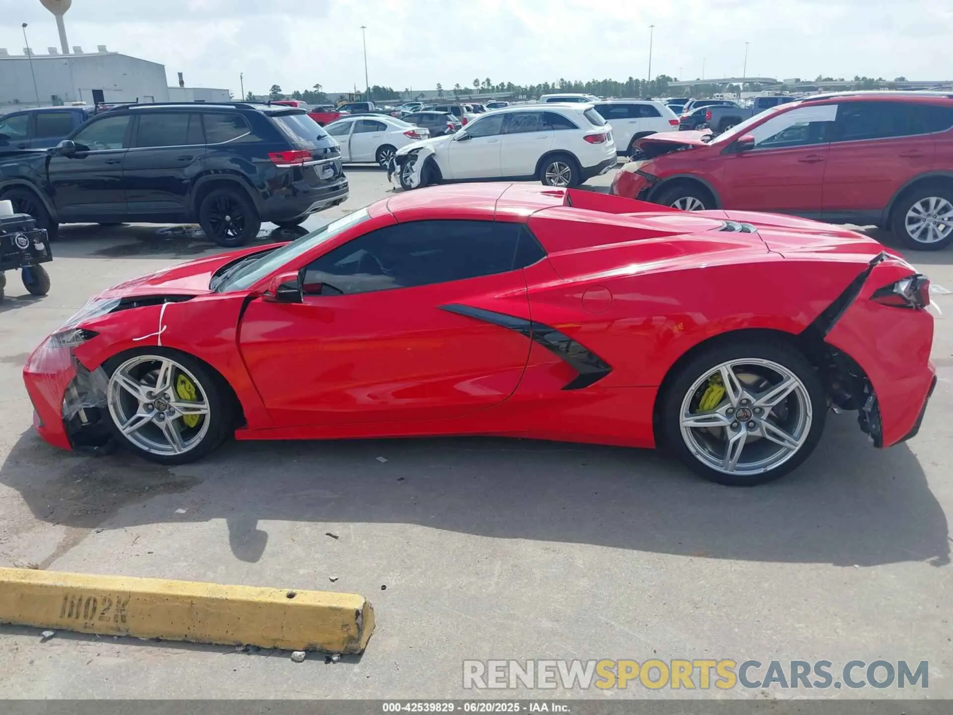 15 Photograph of a damaged car 1G1YB3D44P5126055 CHEVROLET CORVETTE STINGRAY 2023