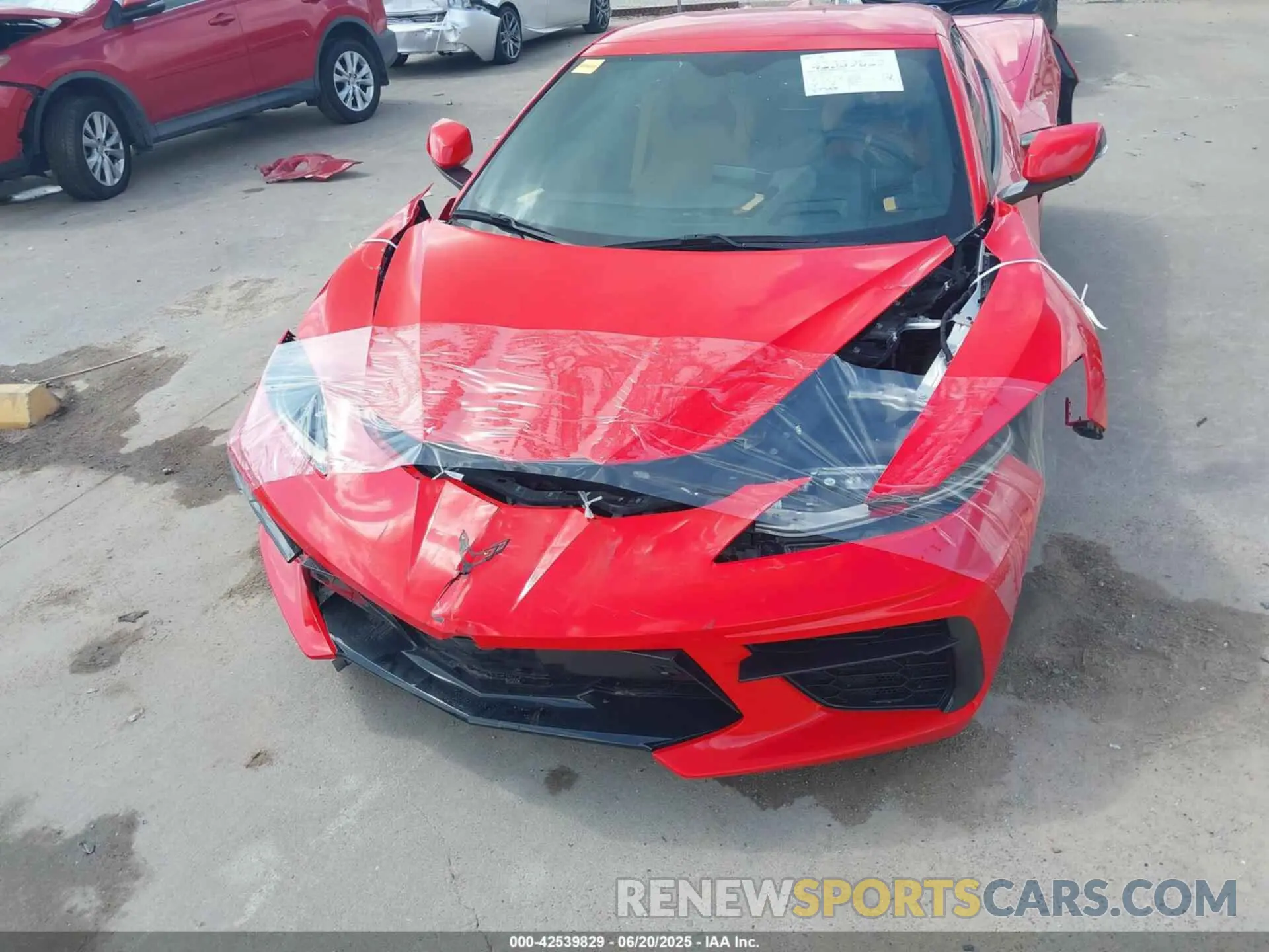 6 Photograph of a damaged car 1G1YB3D44P5126055 CHEVROLET CORVETTE STINGRAY 2023
