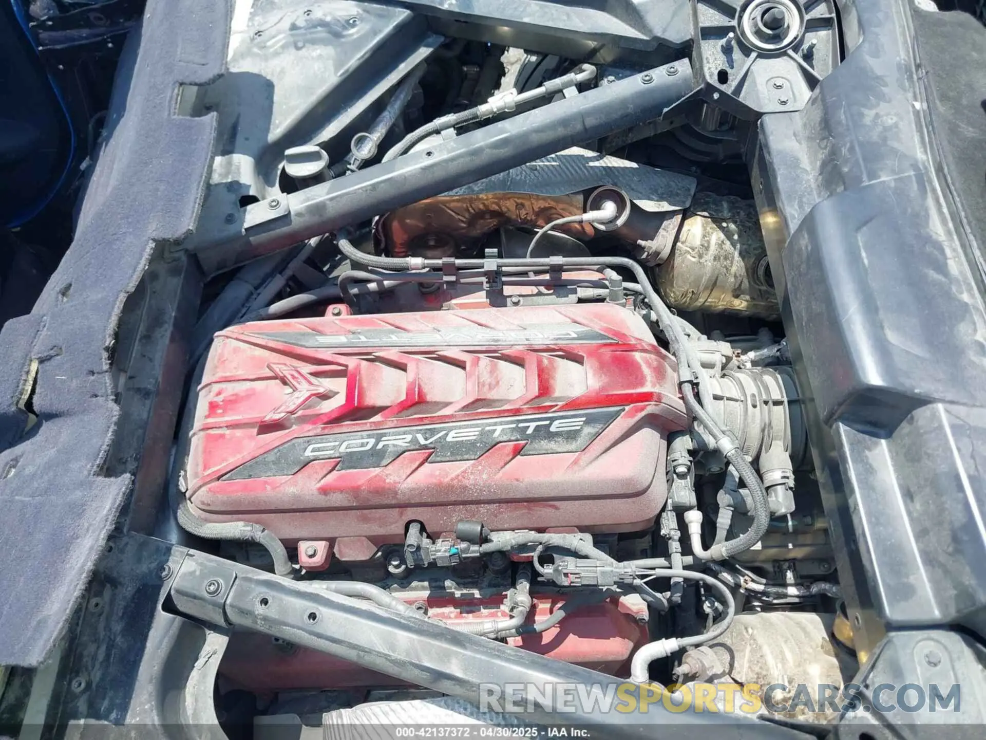 10 Photograph of a damaged car 1G1YC2D45P5137802 CHEVROLET CORVETTE STINGRAY 2023