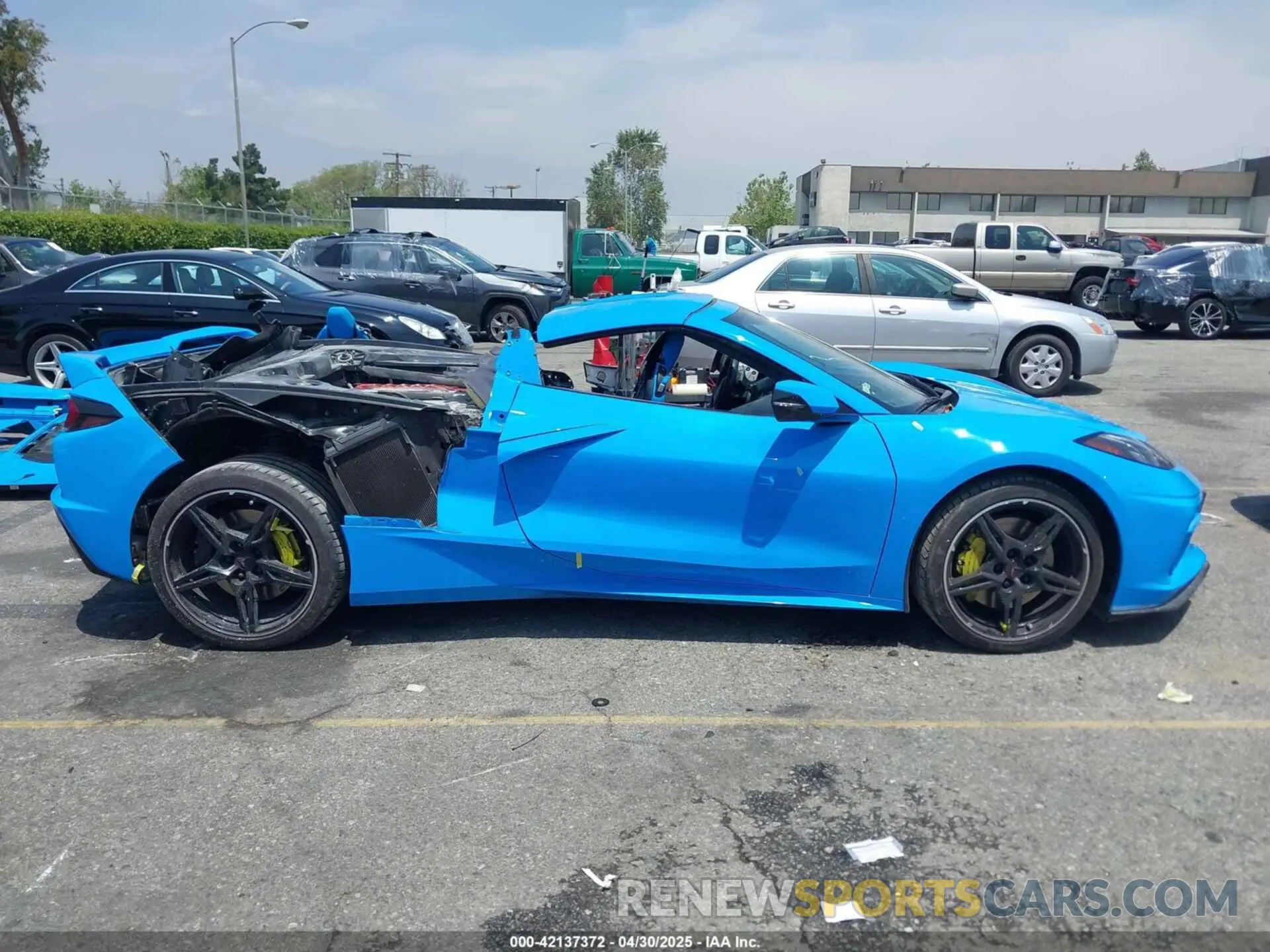 14 Photograph of a damaged car 1G1YC2D45P5137802 CHEVROLET CORVETTE STINGRAY 2023