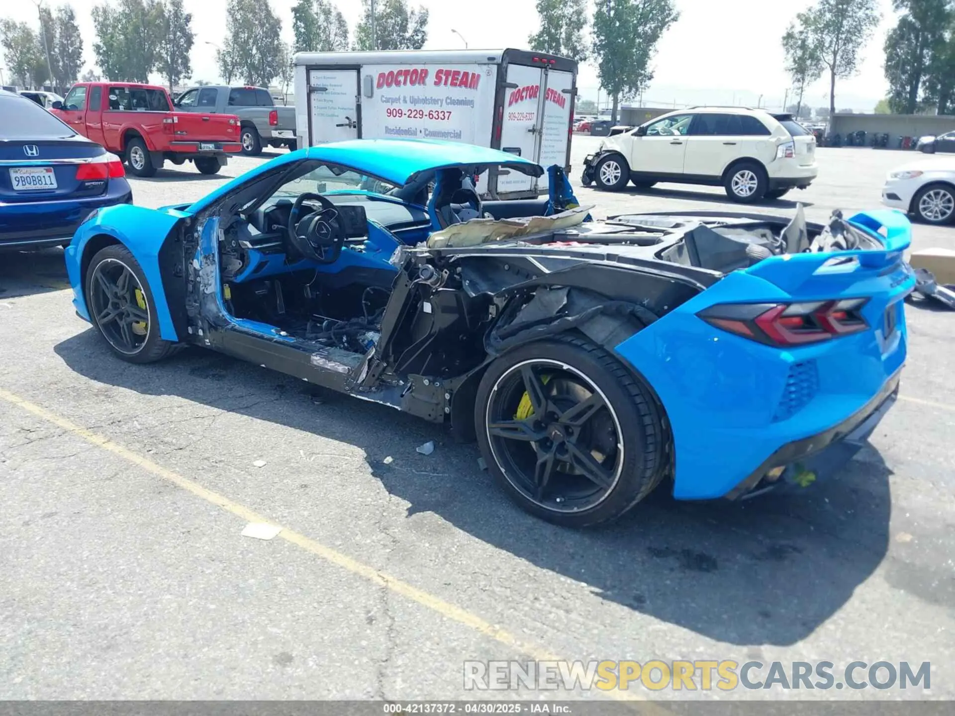 3 Photograph of a damaged car 1G1YC2D45P5137802 CHEVROLET CORVETTE STINGRAY 2023