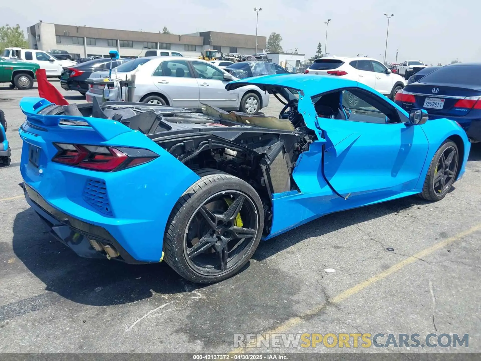 4 Photograph of a damaged car 1G1YC2D45P5137802 CHEVROLET CORVETTE STINGRAY 2023