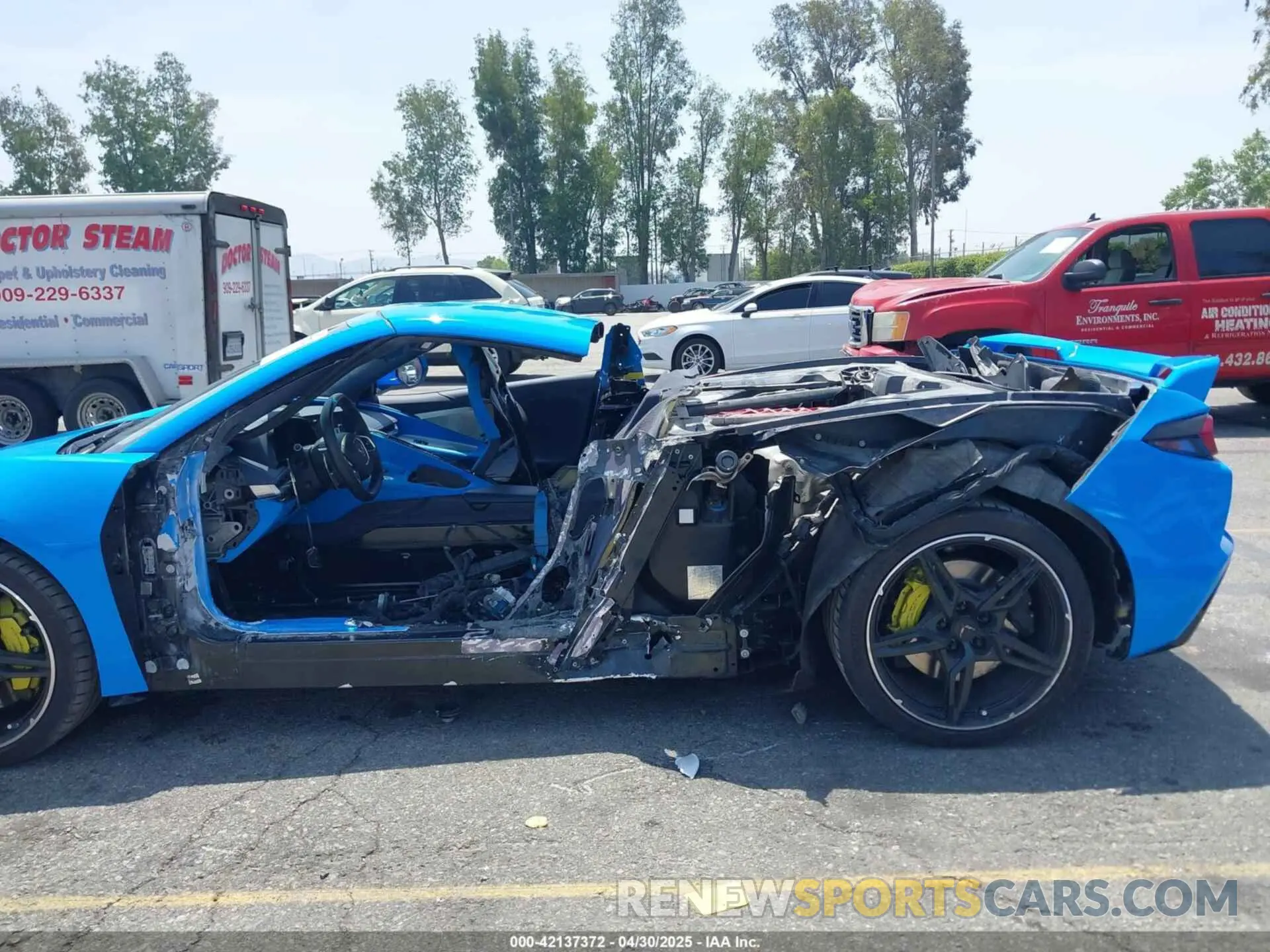 6 Photograph of a damaged car 1G1YC2D45P5137802 CHEVROLET CORVETTE STINGRAY 2023