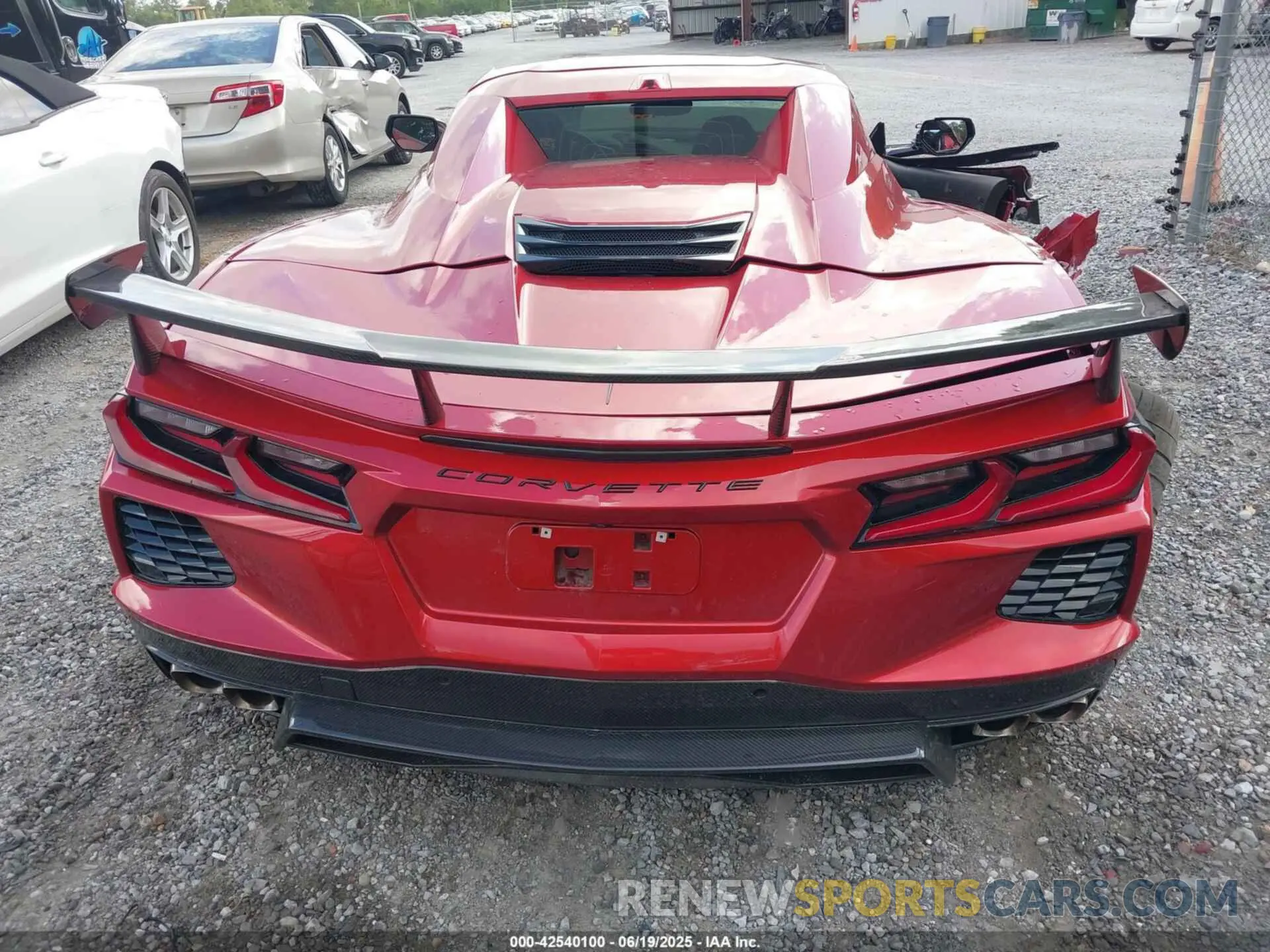 15 Photograph of a damaged car 1G1YC3D41P5102552 CHEVROLET CORVETTE STINGRAY 2023