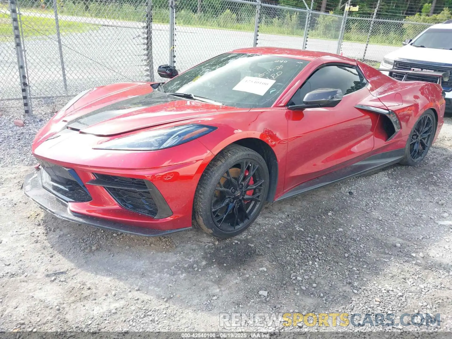 2 Photograph of a damaged car 1G1YC3D41P5102552 CHEVROLET CORVETTE STINGRAY 2023