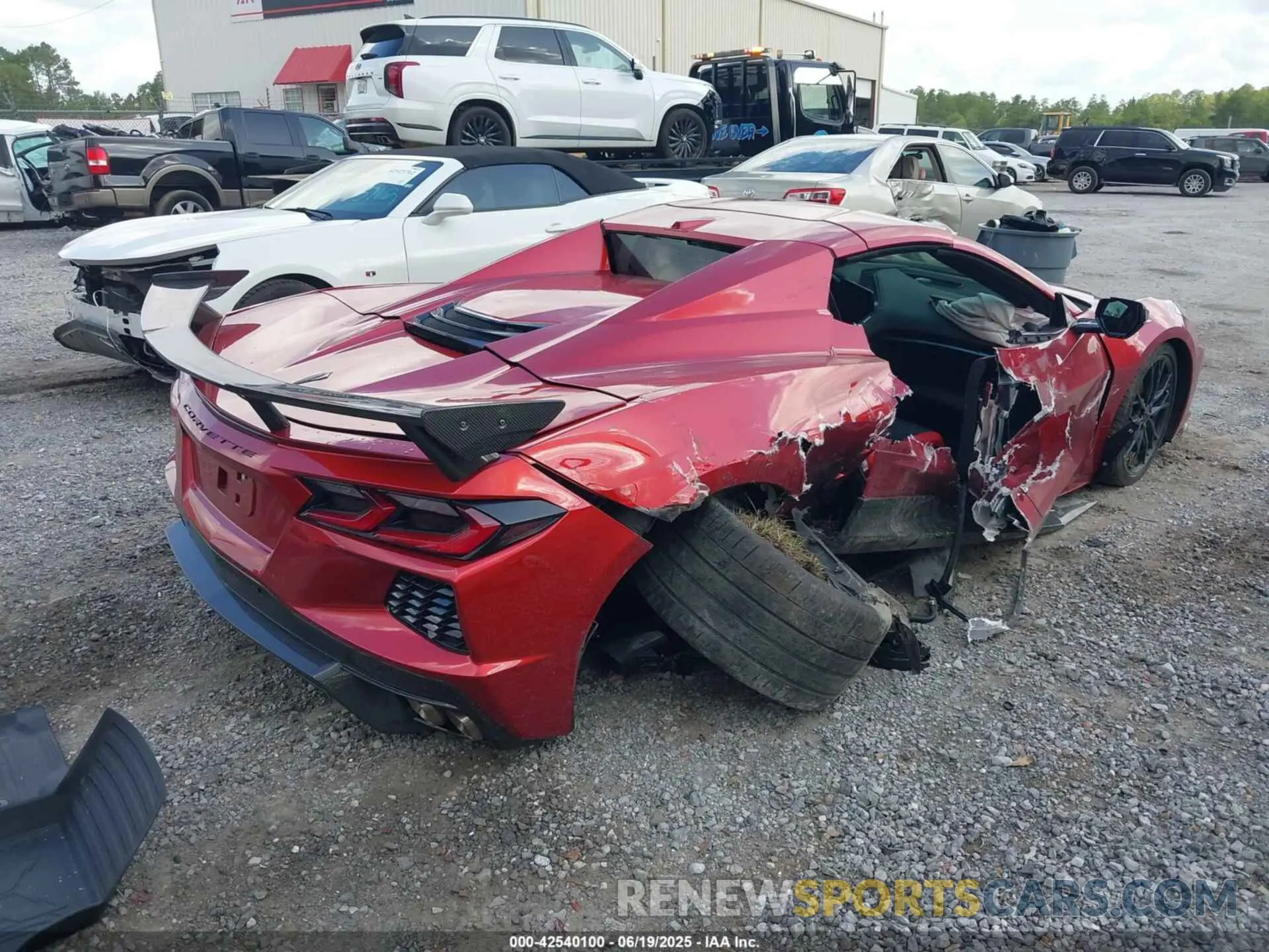 4 Photograph of a damaged car 1G1YC3D41P5102552 CHEVROLET CORVETTE STINGRAY 2023