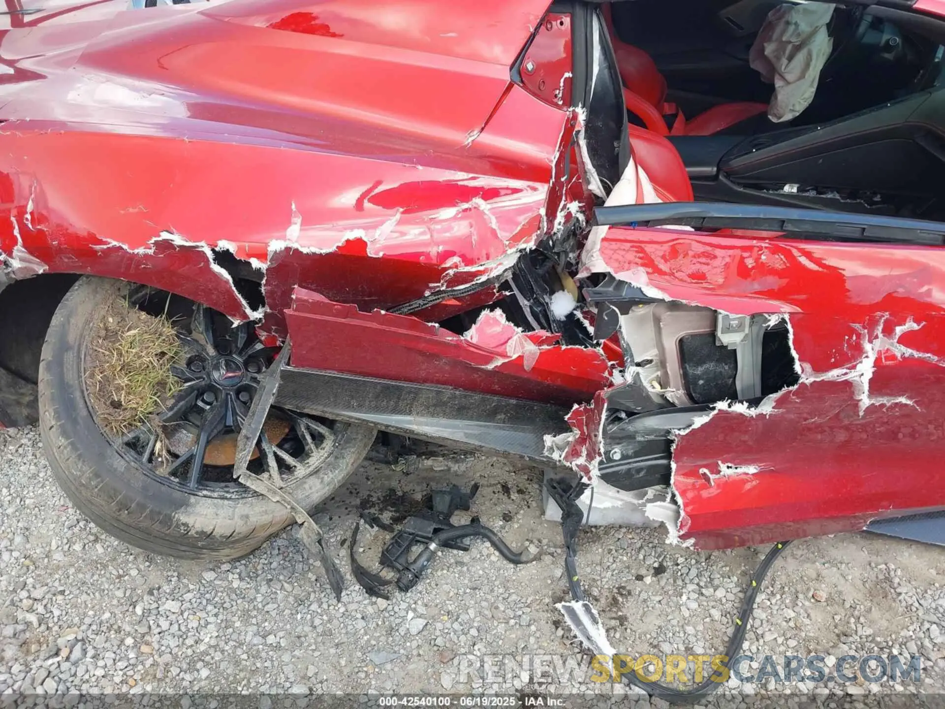 6 Photograph of a damaged car 1G1YC3D41P5102552 CHEVROLET CORVETTE STINGRAY 2023