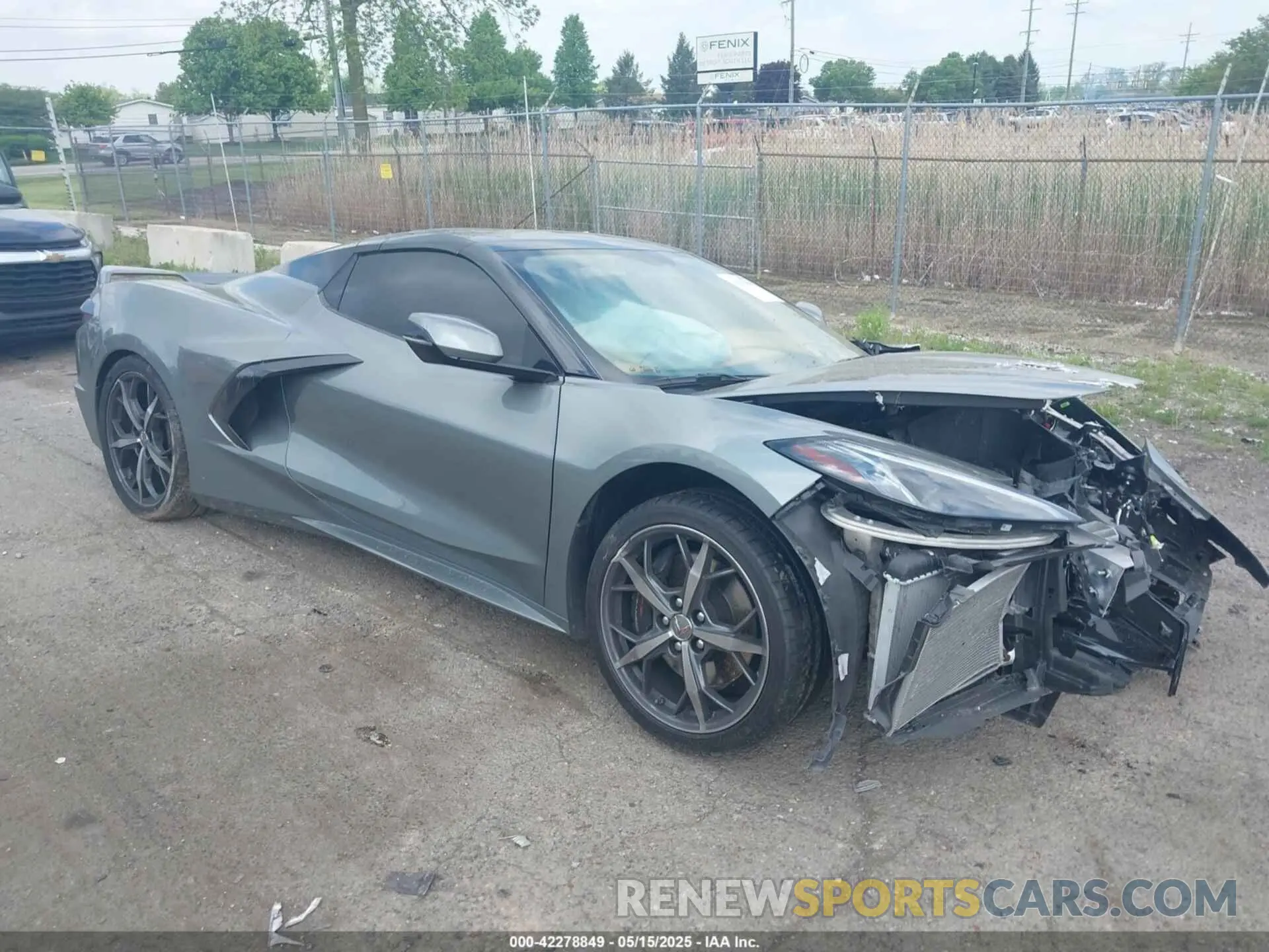 1 Photograph of a damaged car 1G1YC3D44P5110838 CHEVROLET CORVETTE STINGRAY 2023