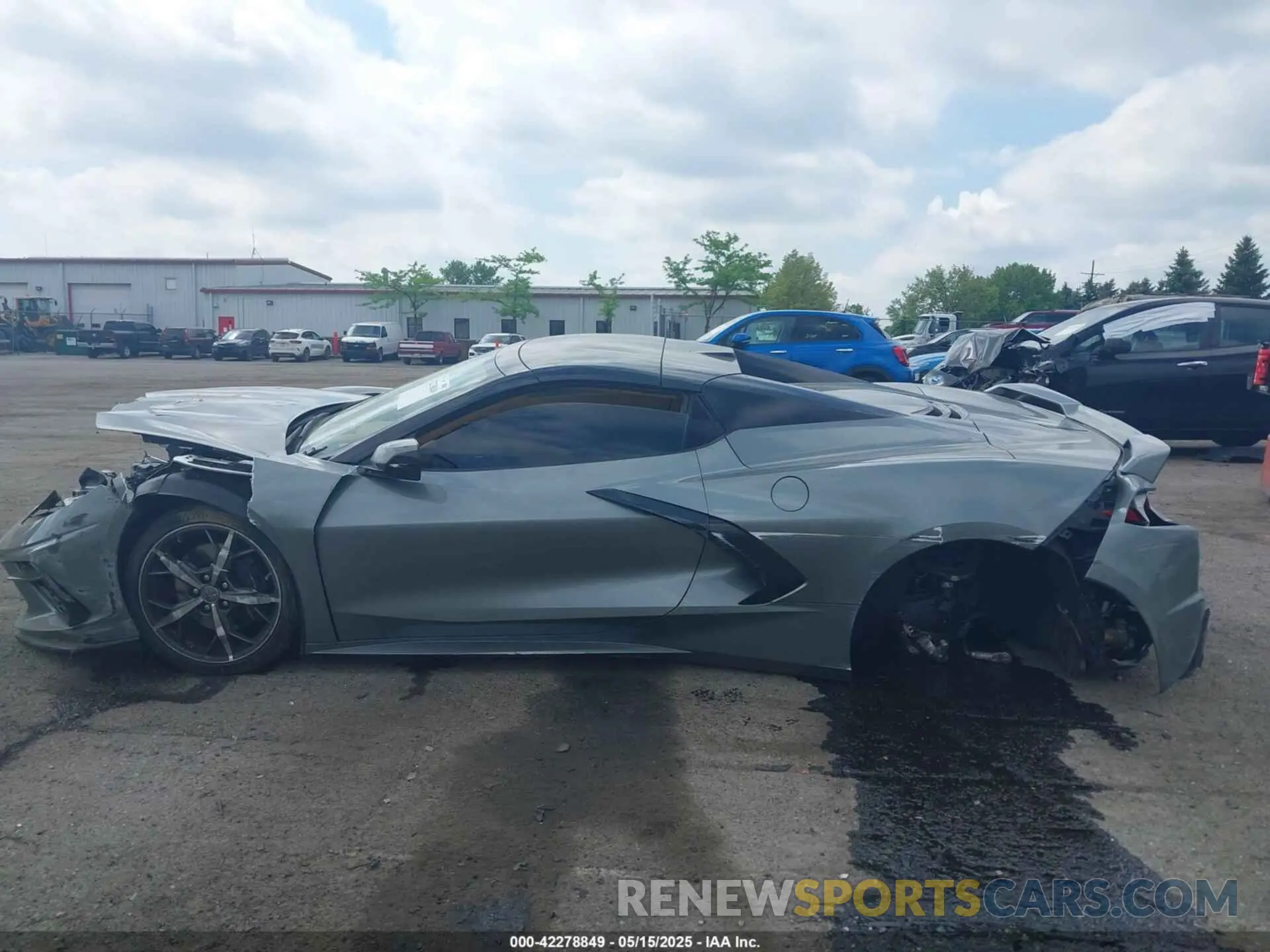 14 Photograph of a damaged car 1G1YC3D44P5110838 CHEVROLET CORVETTE STINGRAY 2023
