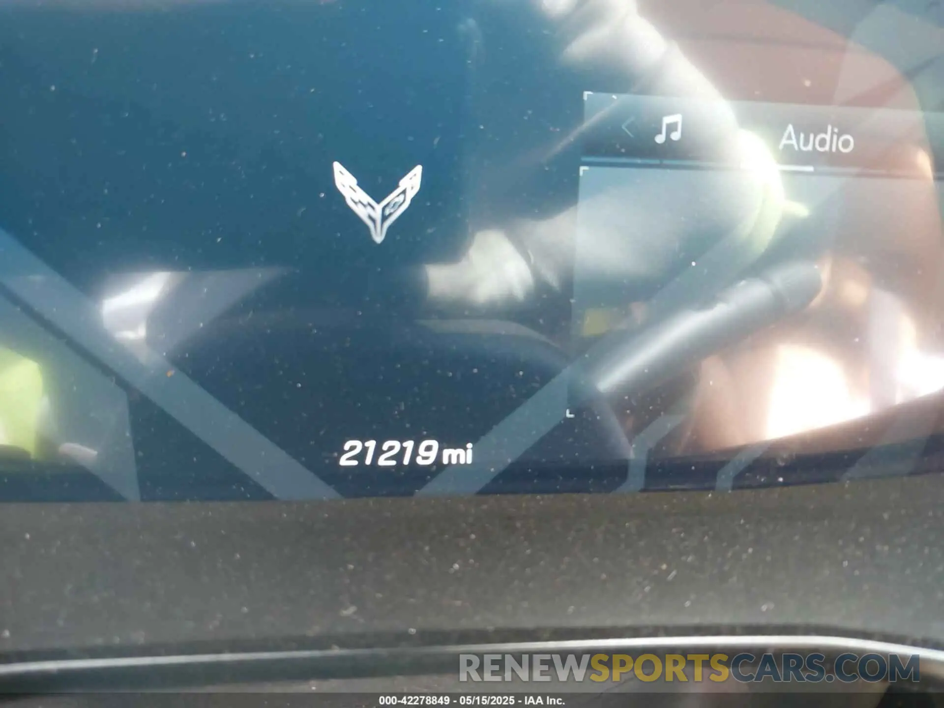15 Photograph of a damaged car 1G1YC3D44P5110838 CHEVROLET CORVETTE STINGRAY 2023