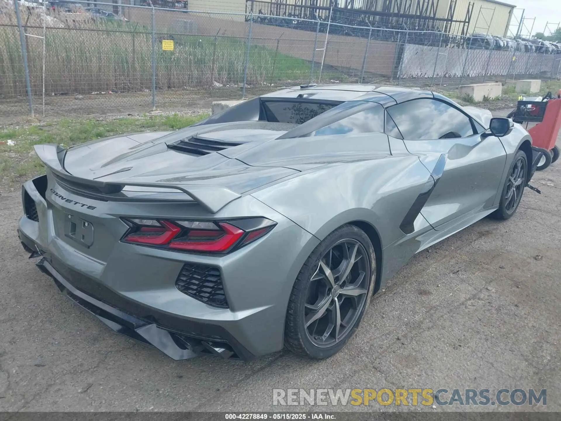 4 Photograph of a damaged car 1G1YC3D44P5110838 CHEVROLET CORVETTE STINGRAY 2023