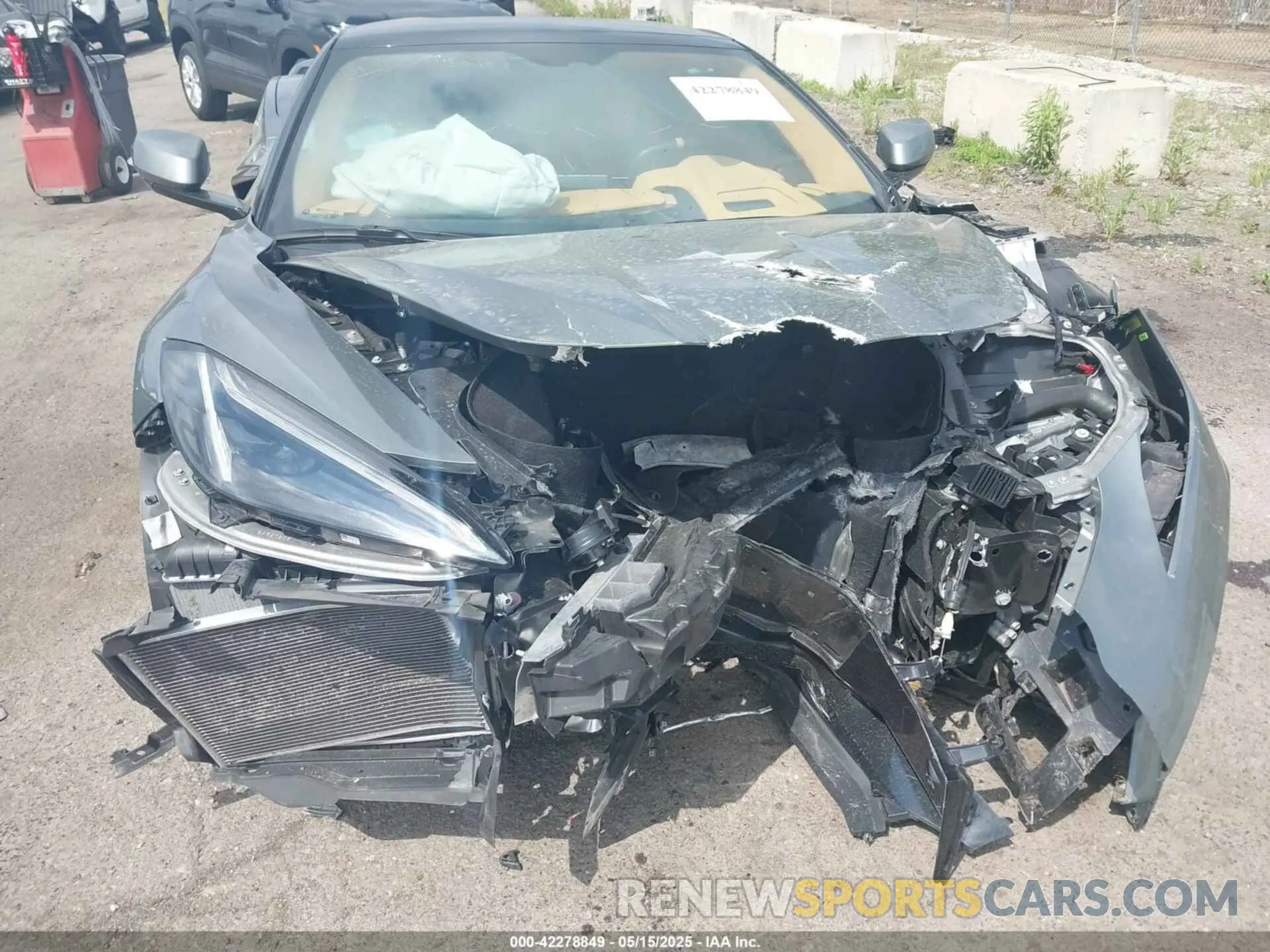 6 Photograph of a damaged car 1G1YC3D44P5110838 CHEVROLET CORVETTE STINGRAY 2023