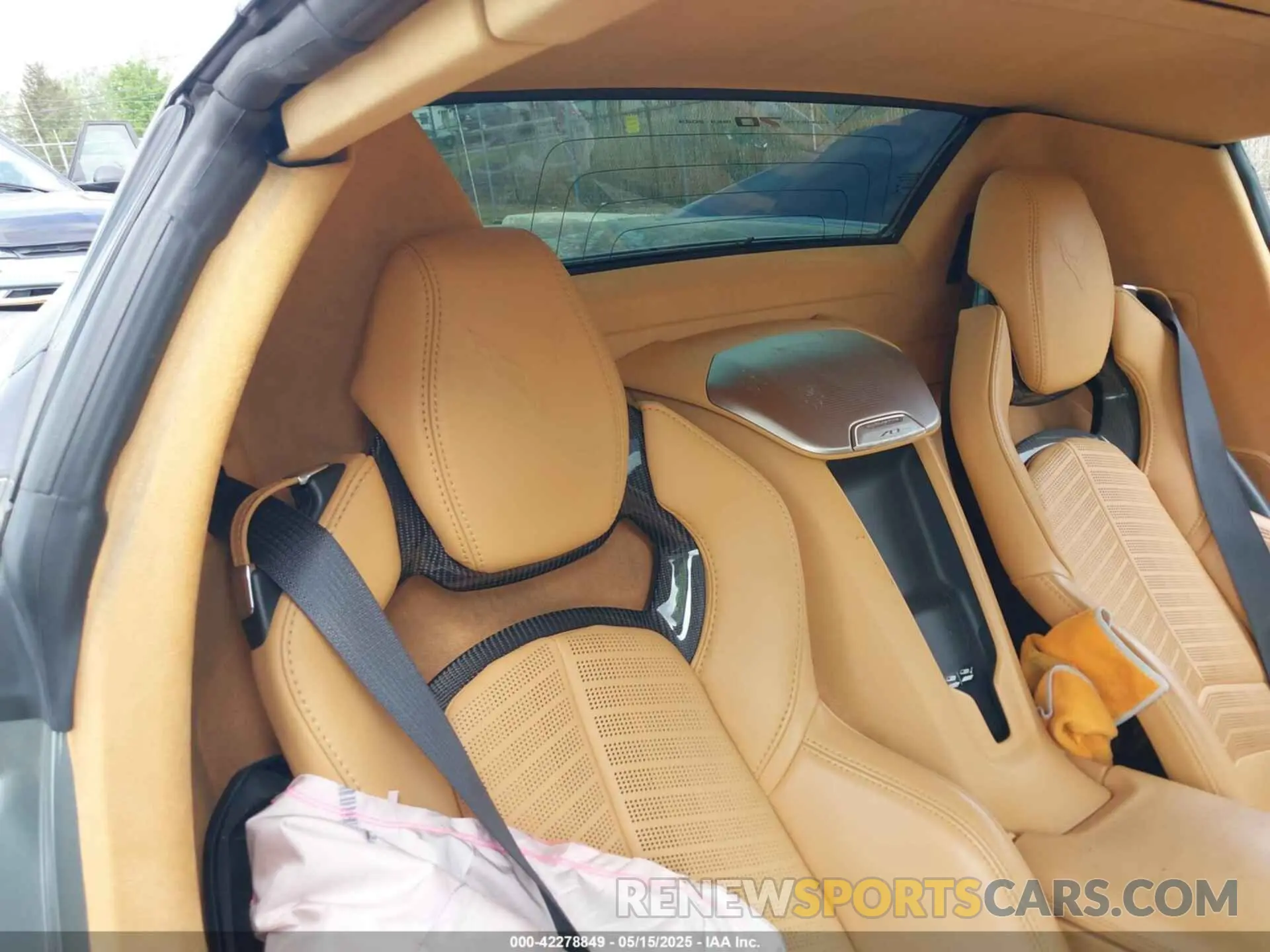 8 Photograph of a damaged car 1G1YC3D44P5110838 CHEVROLET CORVETTE STINGRAY 2023