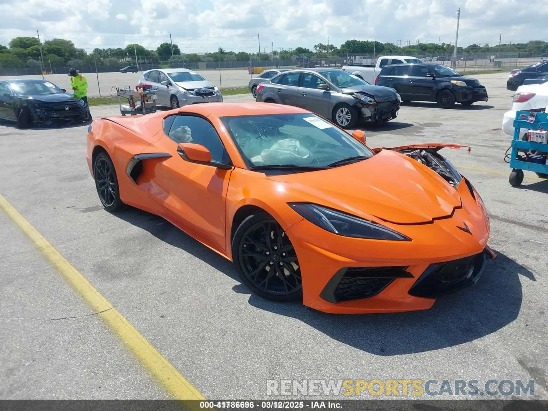 1 Photograph of a damaged car 1G1YC3D49P5120247 CHEVROLET CORVETTE STINGRAY 2023