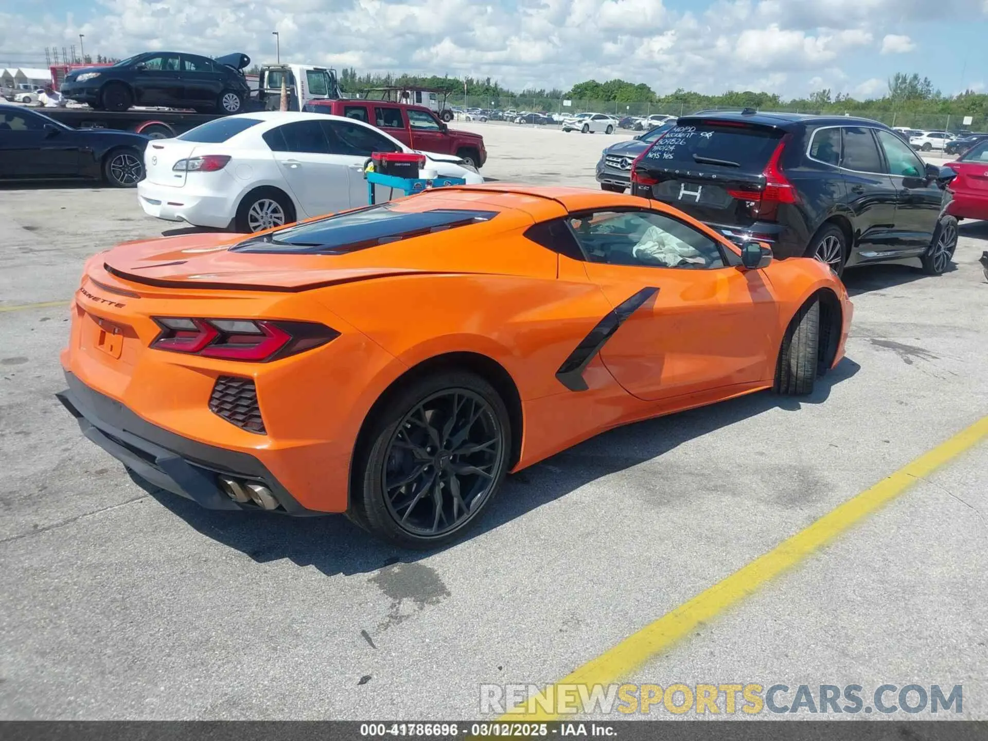 4 Photograph of a damaged car 1G1YC3D49P5120247 CHEVROLET CORVETTE STINGRAY 2023