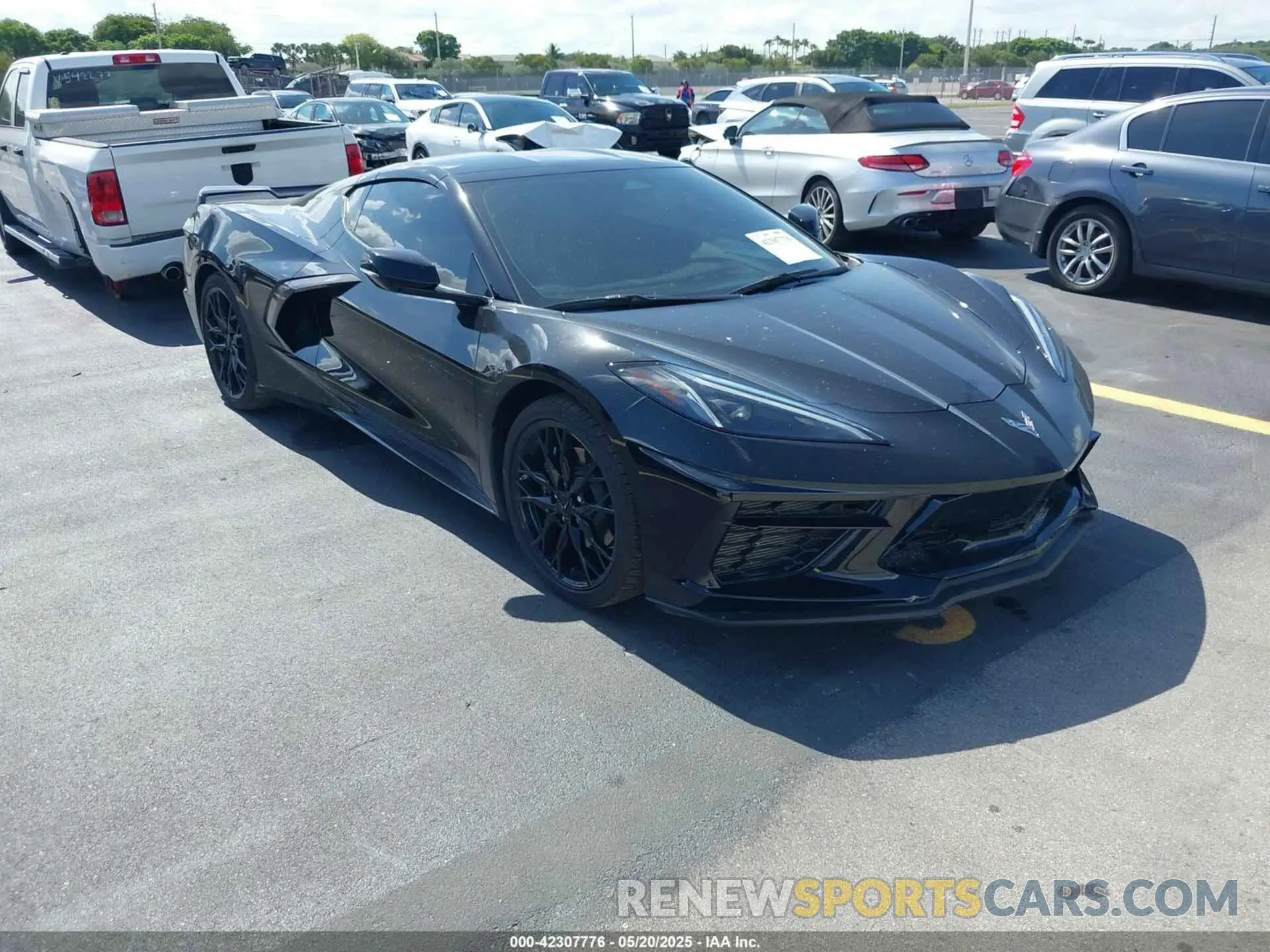 1 Photograph of a damaged car 1G1YA2D40R5101086 CHEVROLET CORVETTE STINGRAY 2024