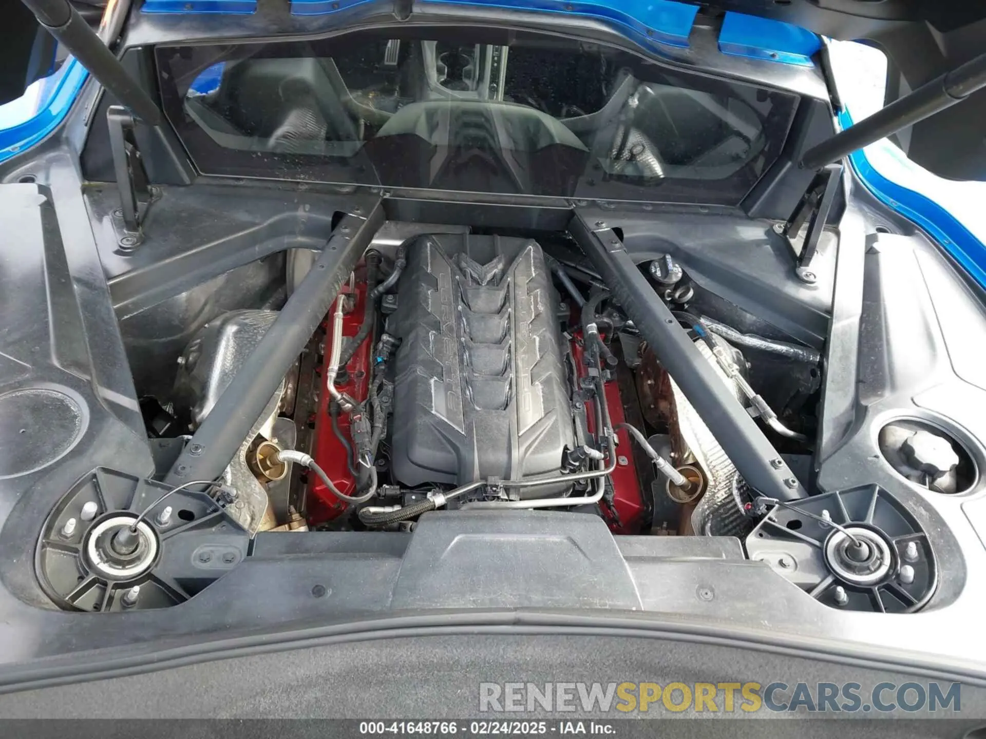 10 Photograph of a damaged car 1G1YA2D44R5114116 CHEVROLET CORVETTE STINGRAY 2024