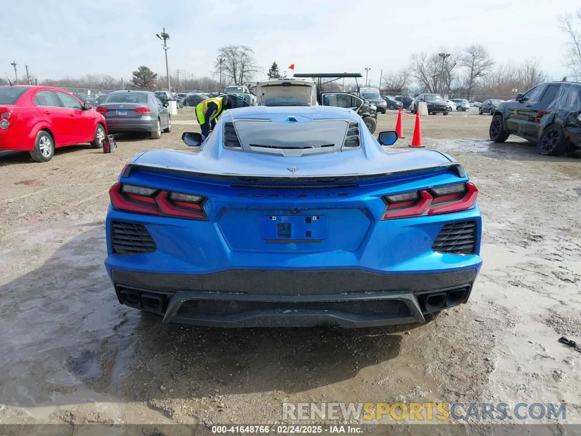 17 Photograph of a damaged car 1G1YA2D44R5114116 CHEVROLET CORVETTE STINGRAY 2024