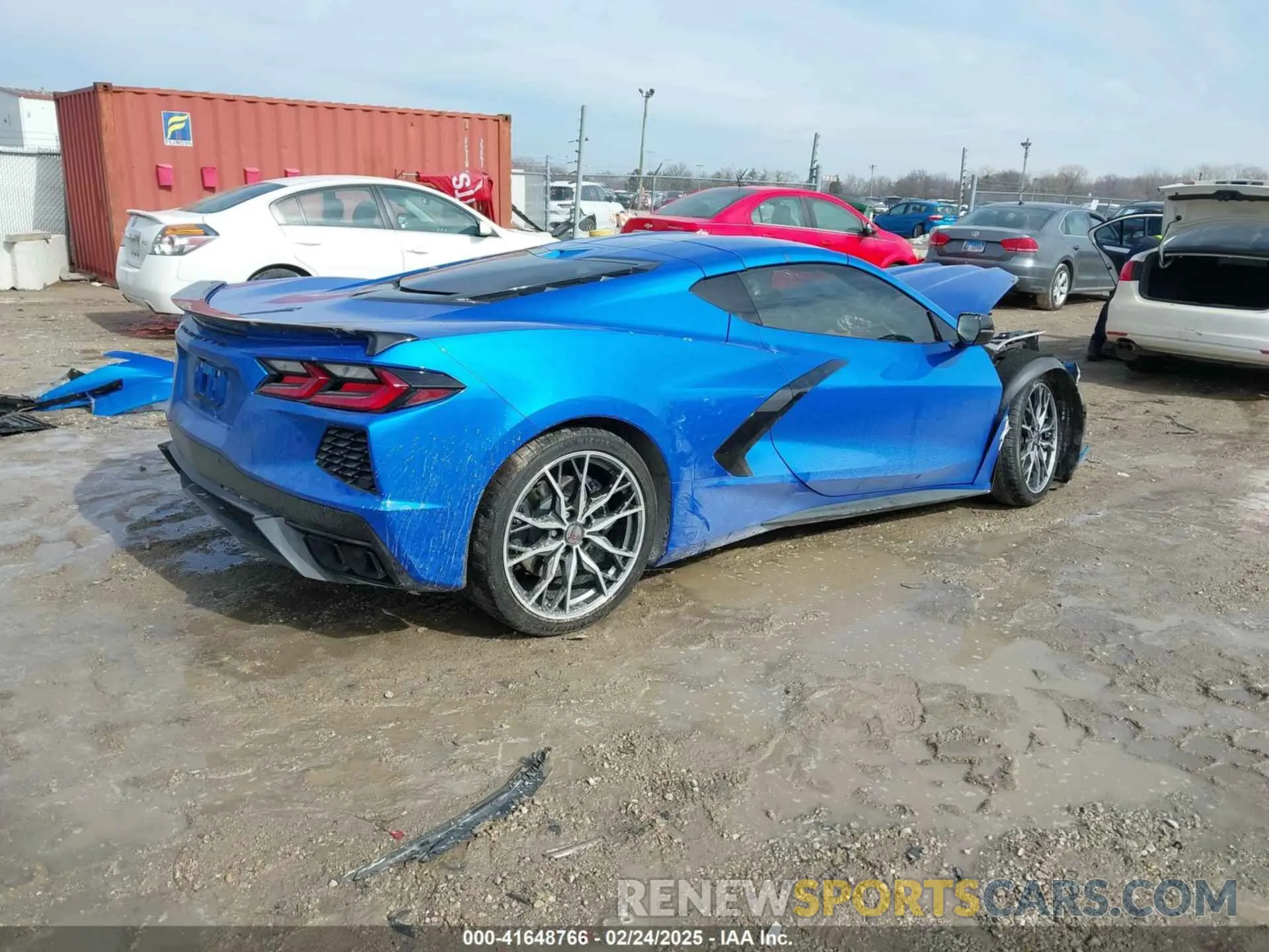 4 Photograph of a damaged car 1G1YA2D44R5114116 CHEVROLET CORVETTE STINGRAY 2024