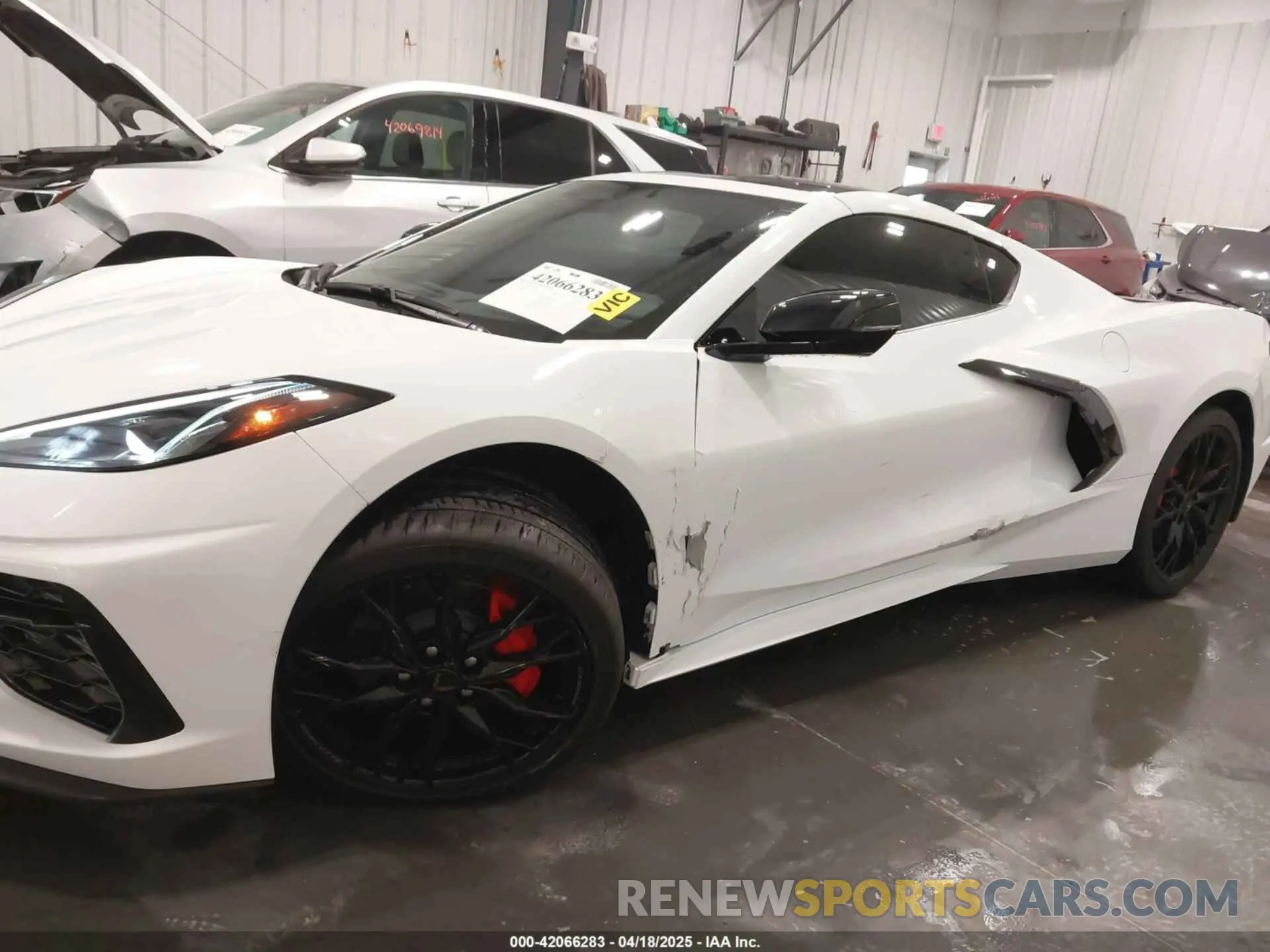 6 Photograph of a damaged car 1G1YA2D44R5127108 CHEVROLET CORVETTE STINGRAY 2024